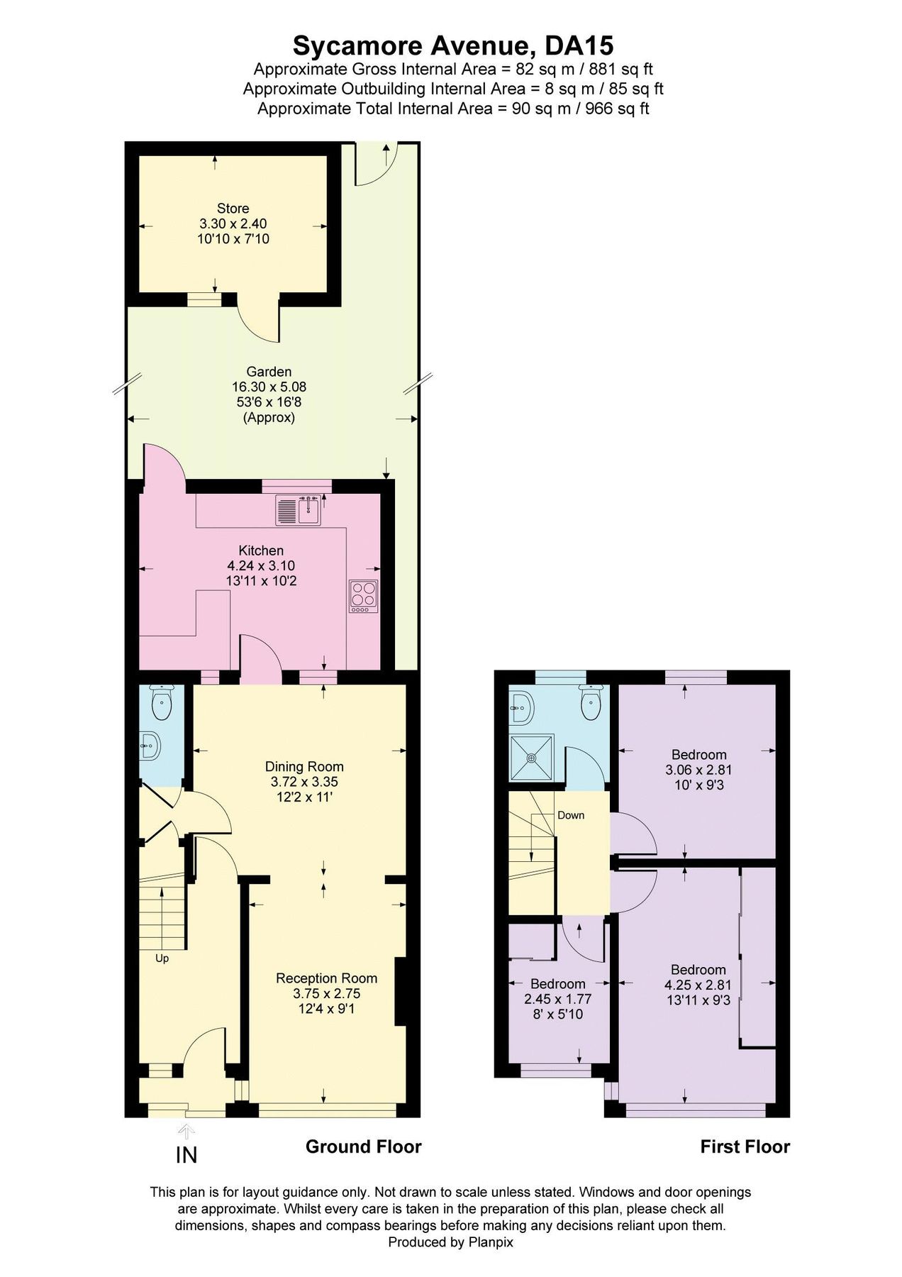 3 bed terraced house for sale in Sycamore Avenue, Sidcup DA15 Zoopla