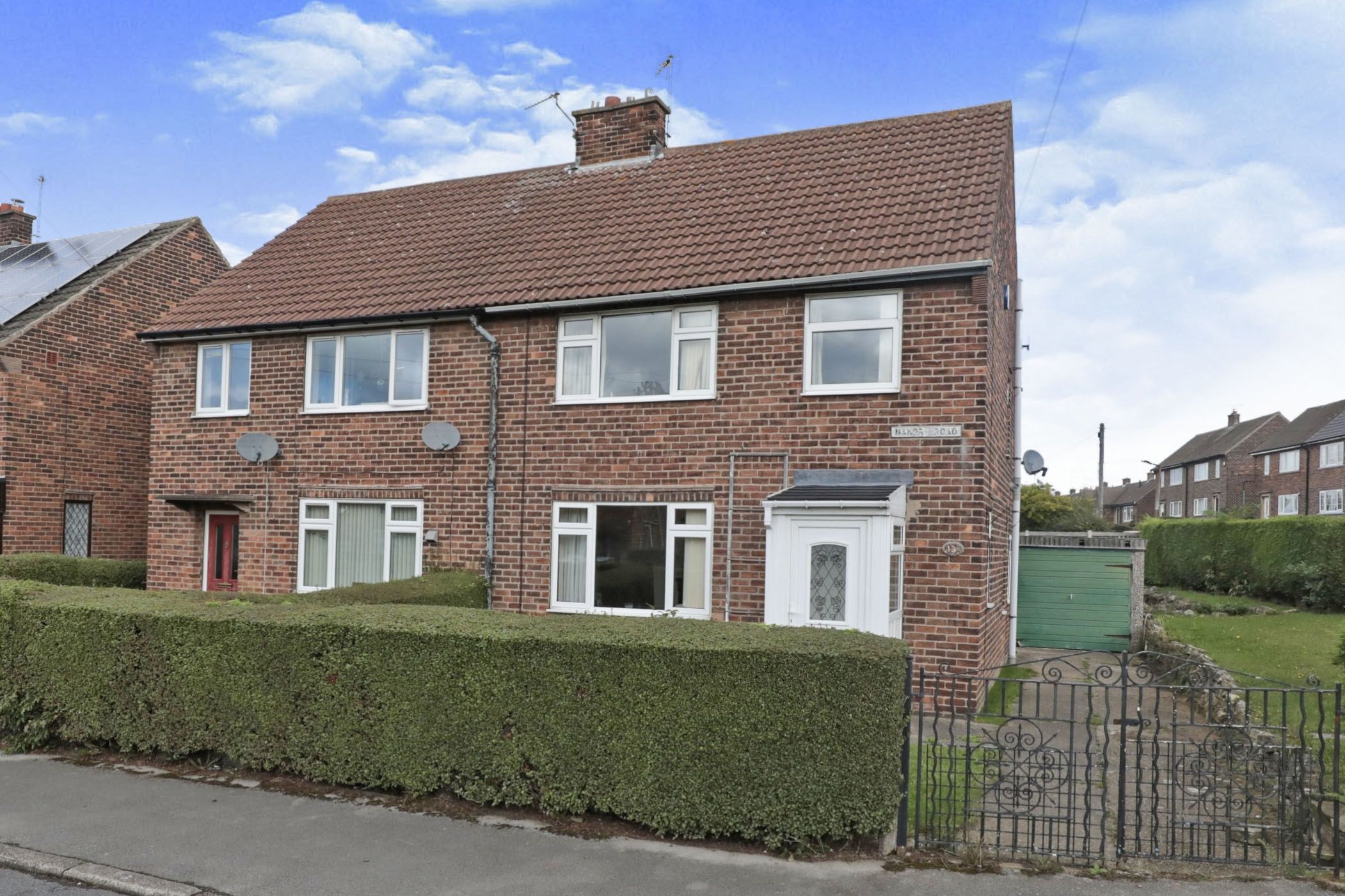 3 bed semidetached house for sale in Manor Road, Dinnington, Sheffield
