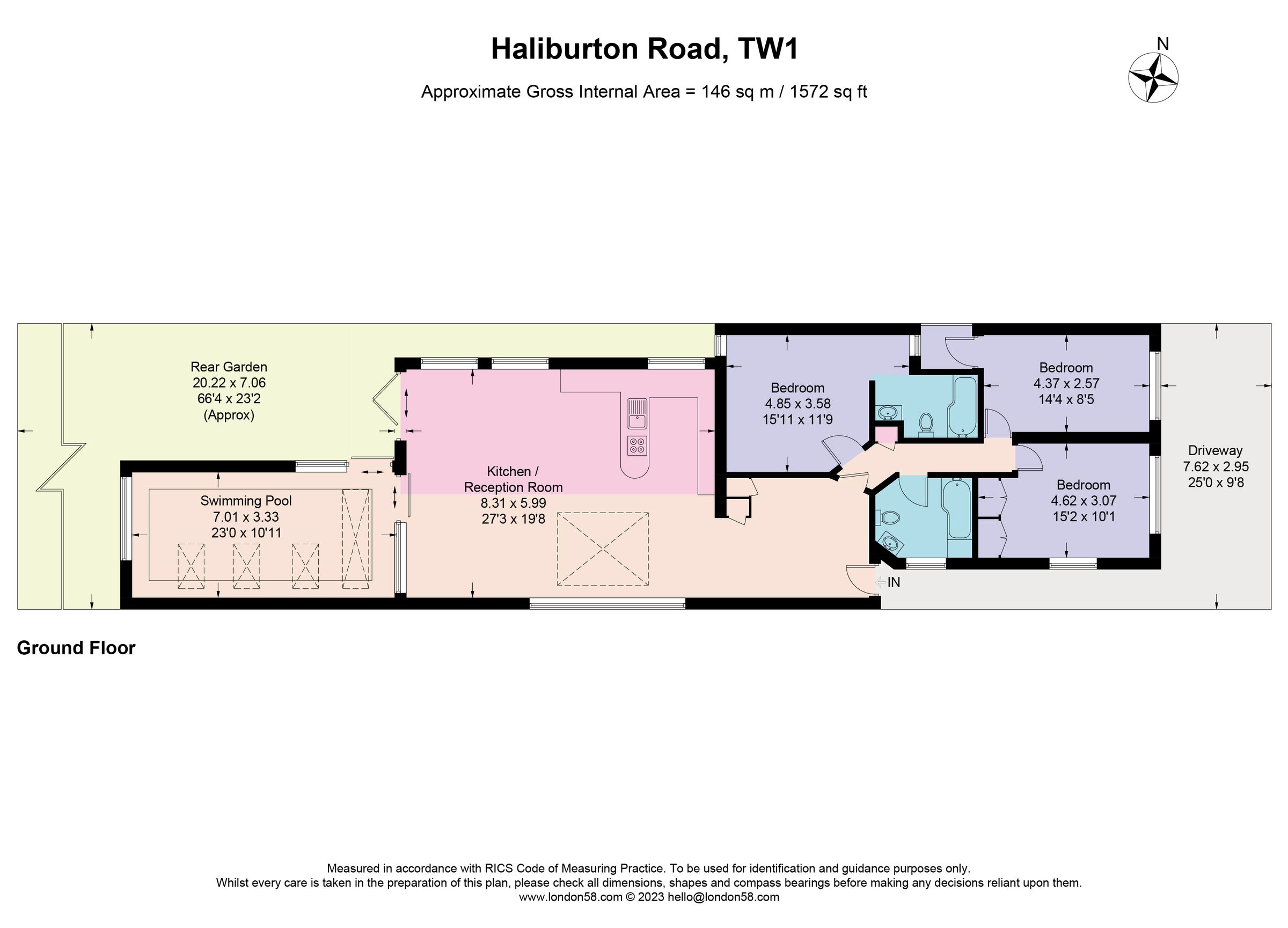 3 bed bungalow for sale in Haliburton Road, Twickenham TW1 Zoopla