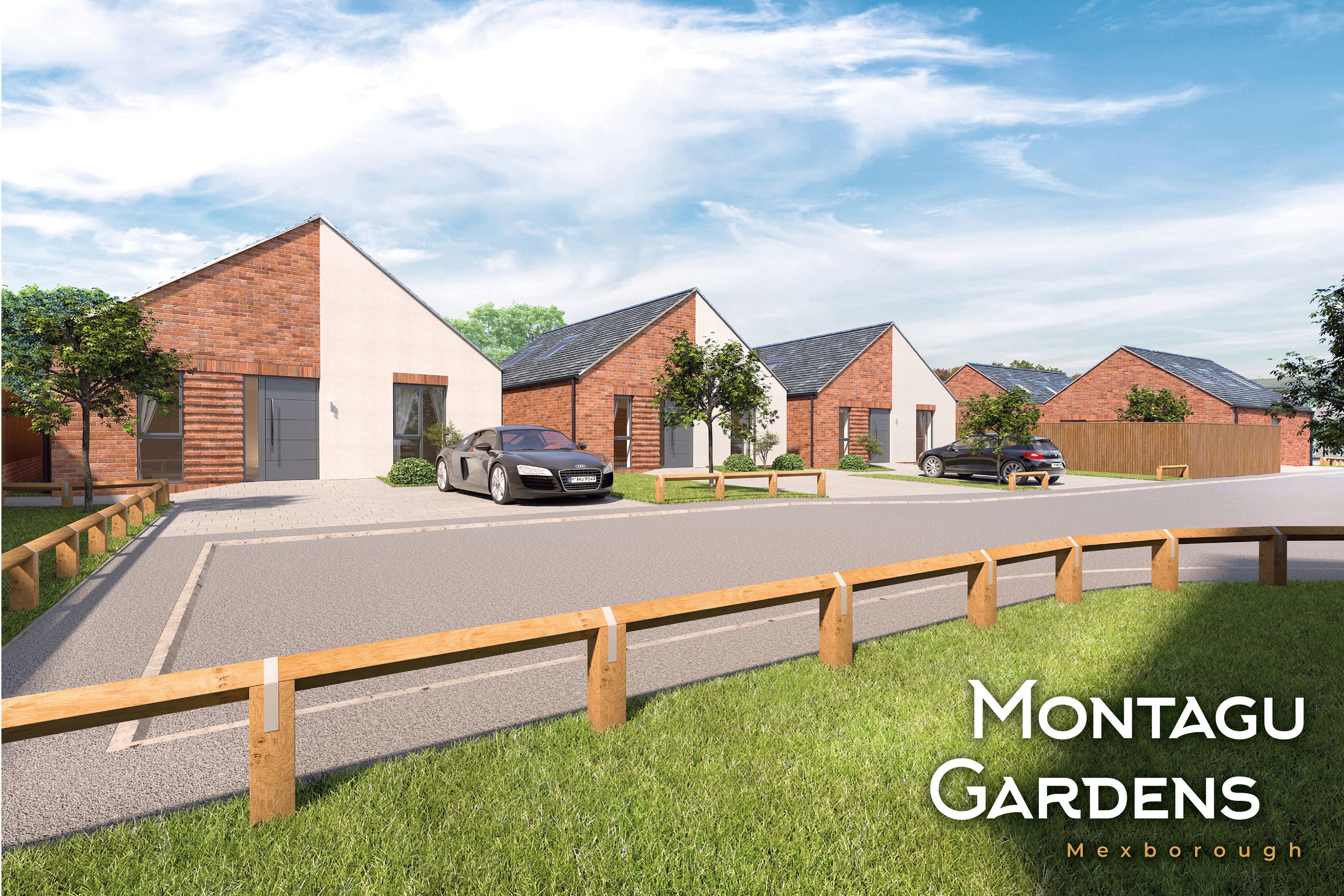 New home, 2 bed semidetached bungalow for sale in Montagu Gardens