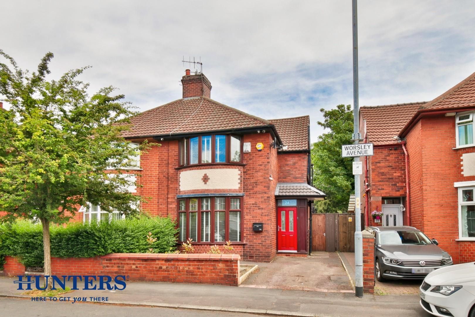 3 bed semidetached house for sale in Worsley Avenue, Moston
