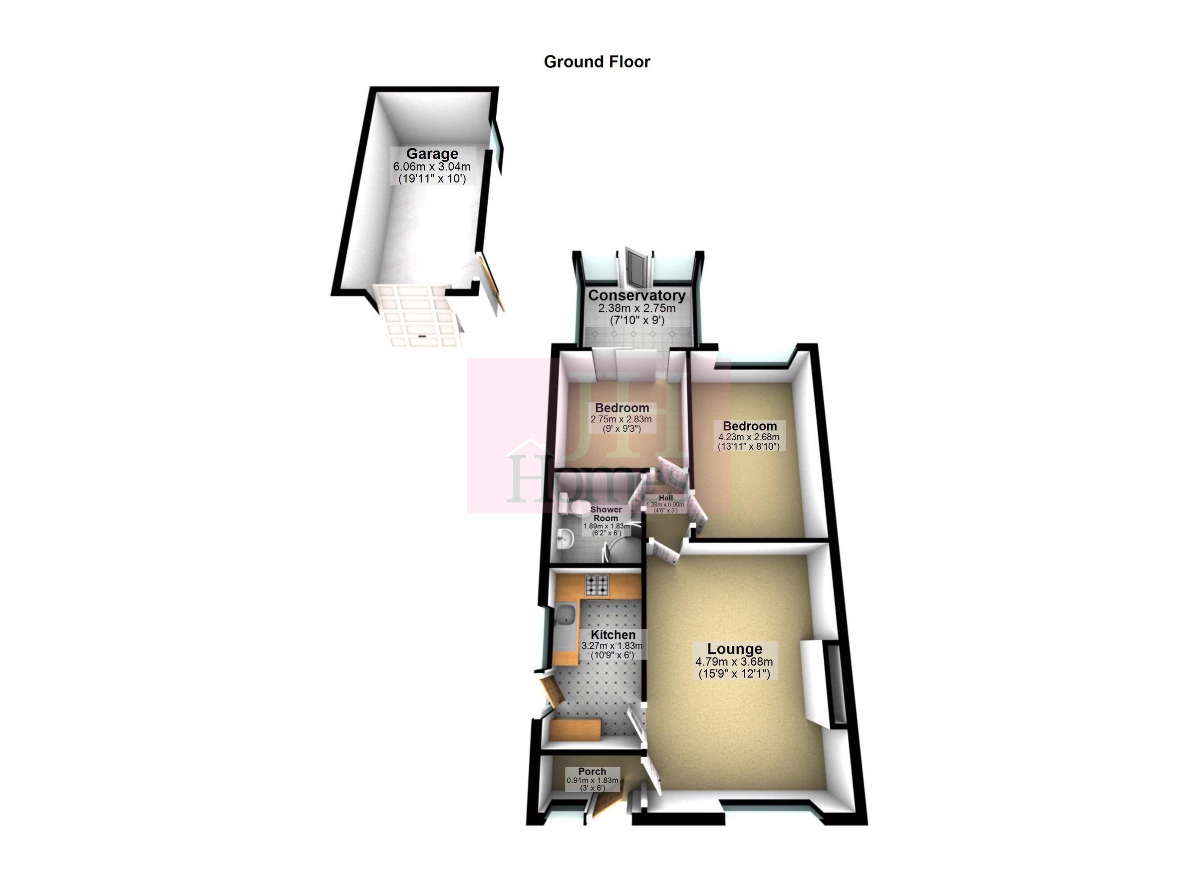 2 bed semidetached bungalow for sale in Rusland Crescent, Ulverston
