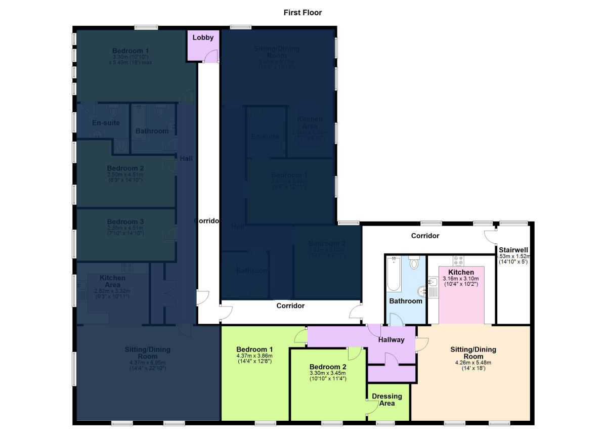 2 bed flat for sale in Hexham Road, Throckley, Newcastle Upon Tyne NE15
