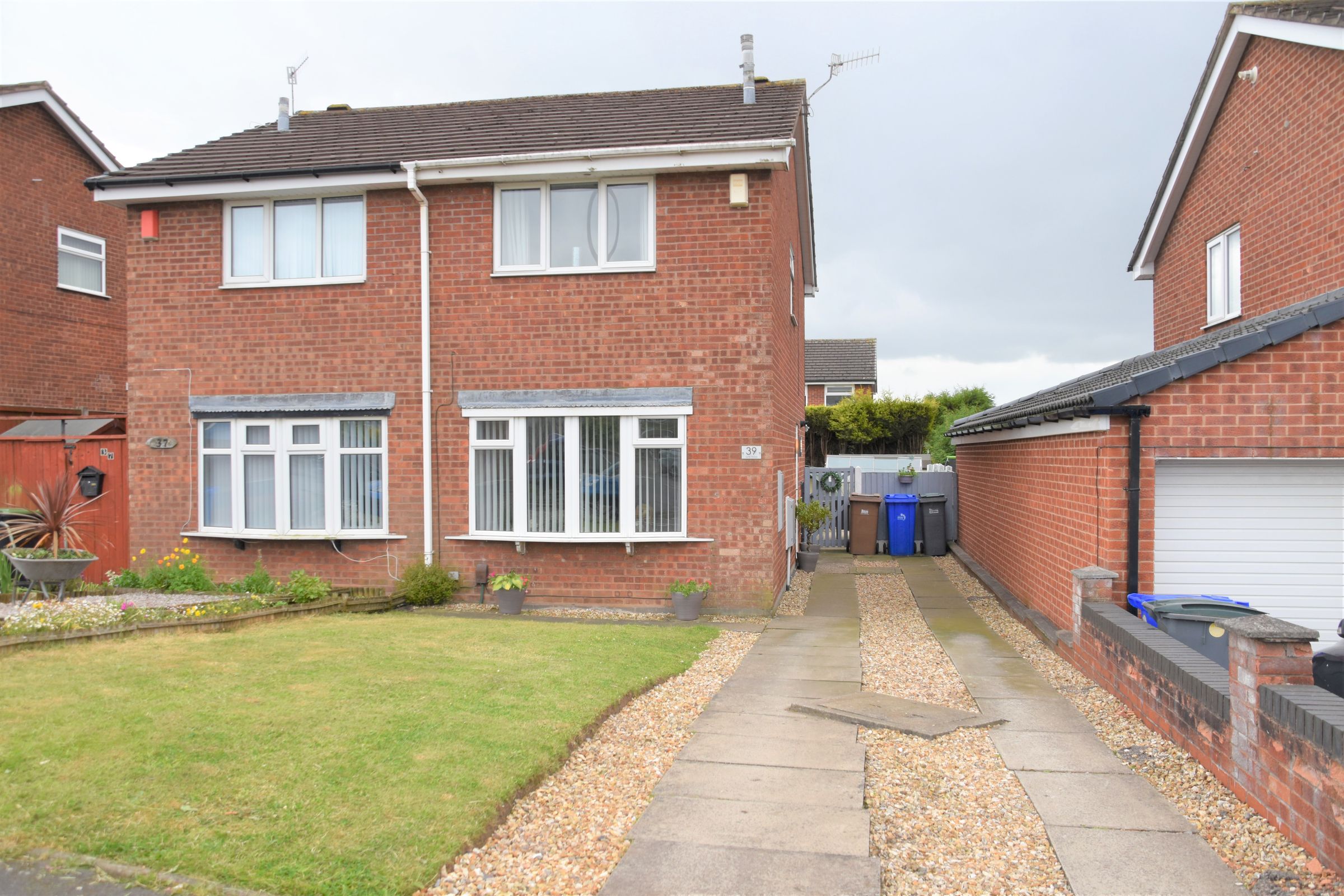 2 bed semidetached house for sale in June Road, Fenpark, StokeOn