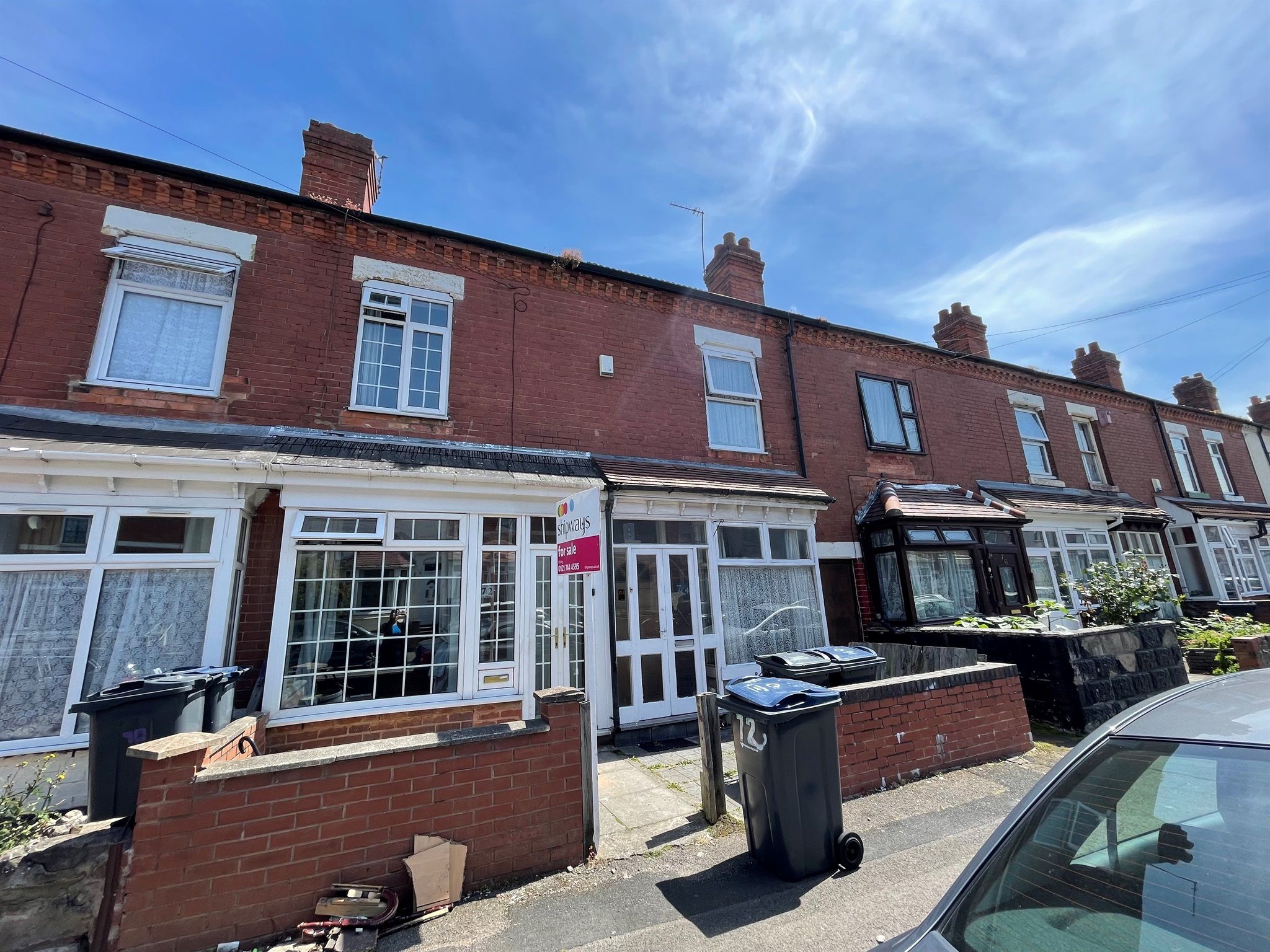 3 bed terraced house for sale in Solihull Road, Sparkhill, Birmingham