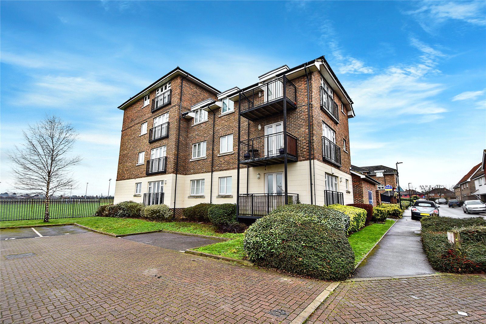 2 bed flat for sale in Trinity Court, Baker Crescent, West Dartford