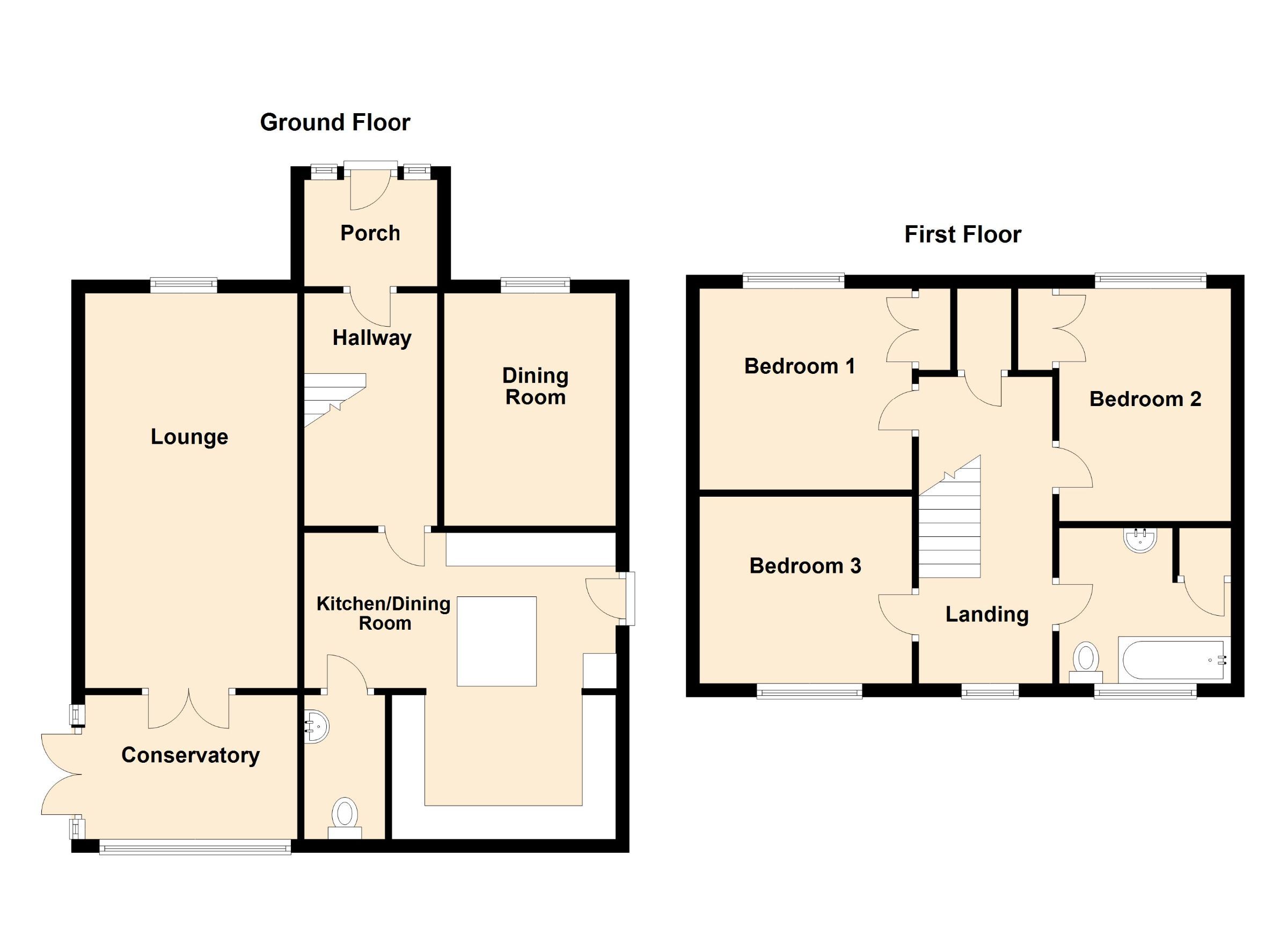 3 bed detached house for sale in SwnYFfynnon, New Scales Houses