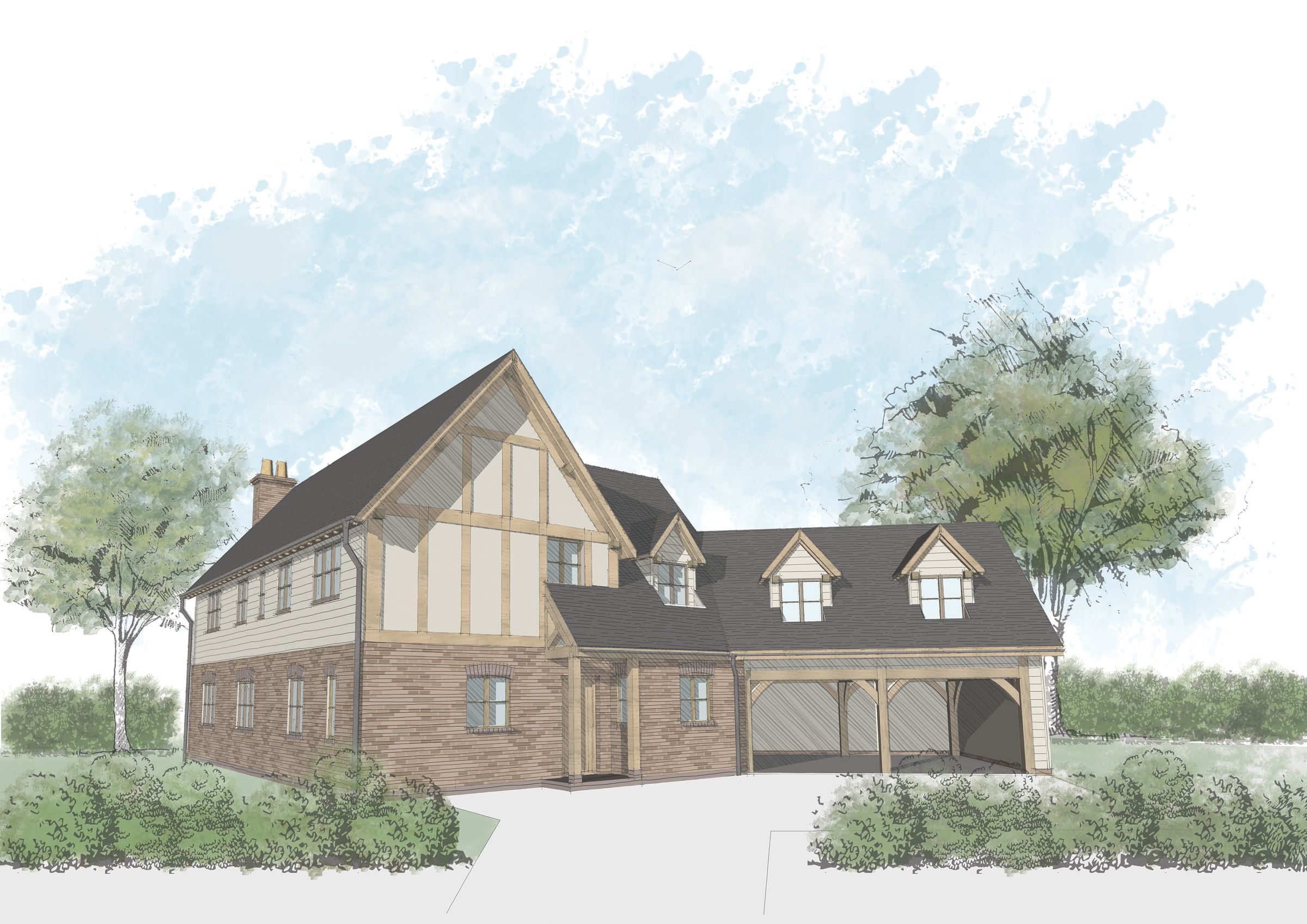 New home, 4 bed detached house for sale in bs Meadow, bs Meadow