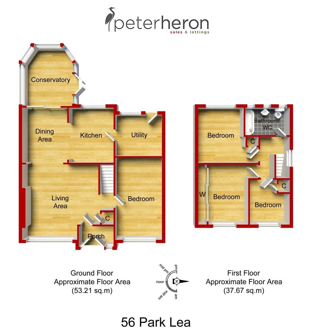 4 bed semidetached house for sale in Park Lea, East Herrington