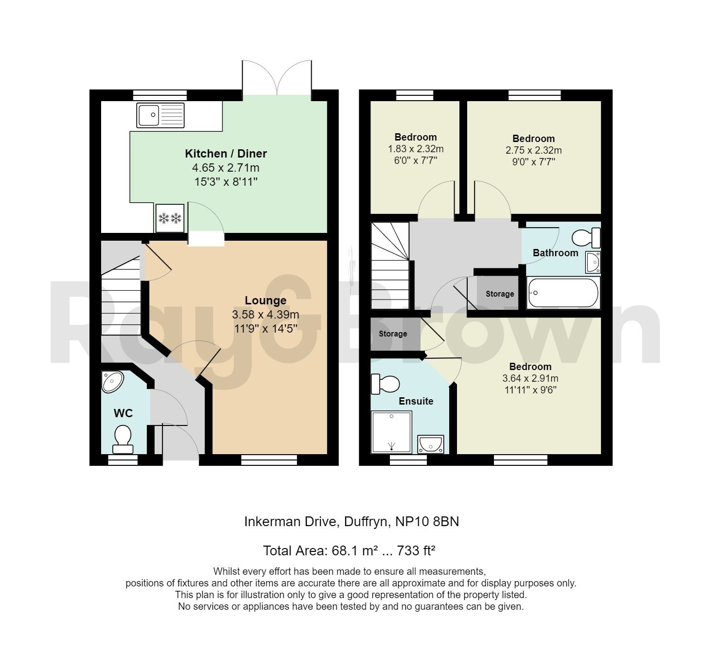 3 bed terraced house for sale in Inkerman Drive, Duffryn, Newport NP10