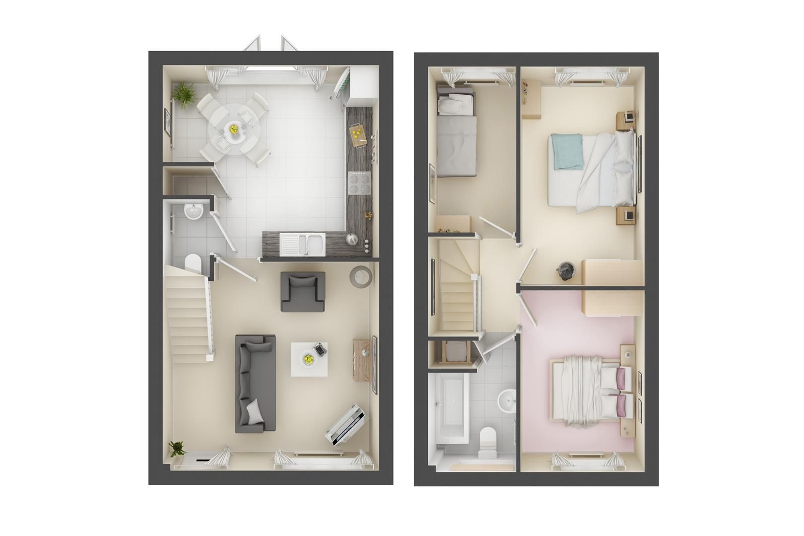 New home, 3 bed mews house for sale in Plot 6 (The Dorchester