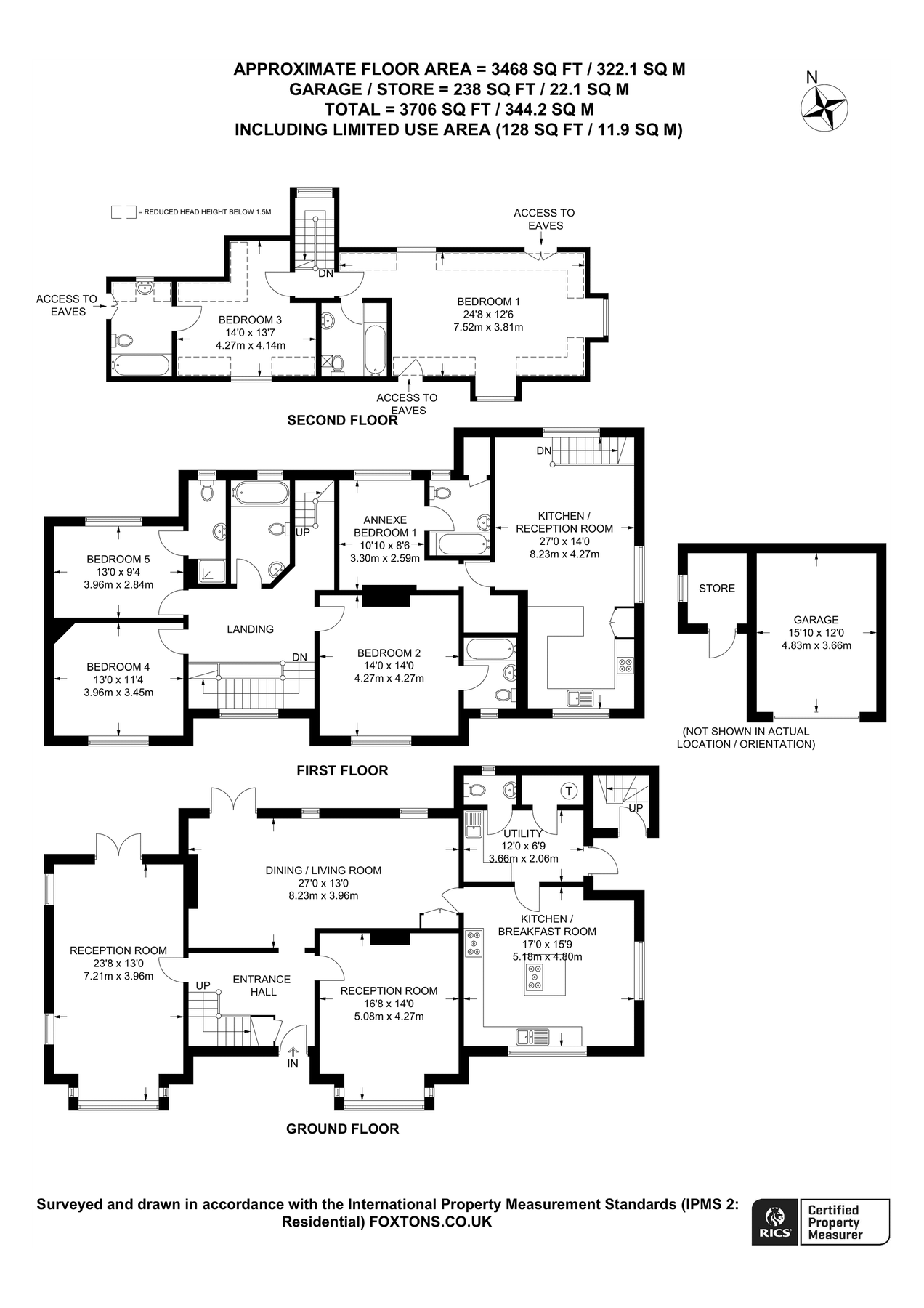 6 bed detached house for sale in Boughton Hall Avenue, Send GU23 Zoopla