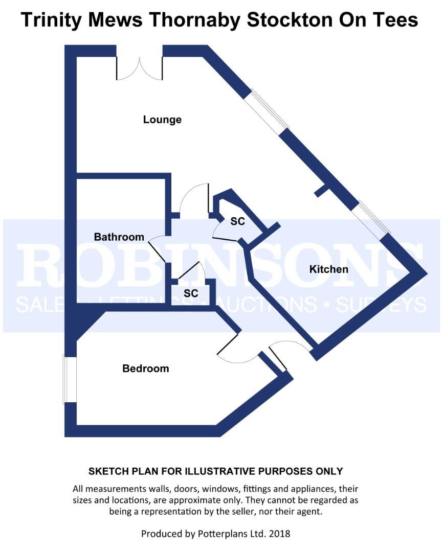 1 bed flat for sale in Trinity Mews, Teesdale, Stockton TS17 Zoopla
