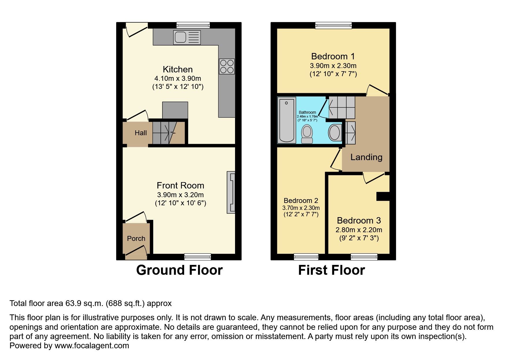 3 bed terraced house for sale in Balmoral Road, Darwen BB3 Zoopla