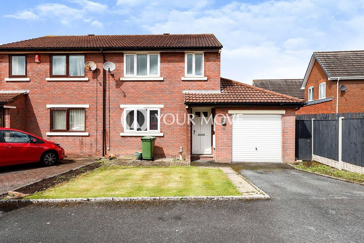 3 bed semidetached house for sale in Lytham Close, Carlisle, Cumbria