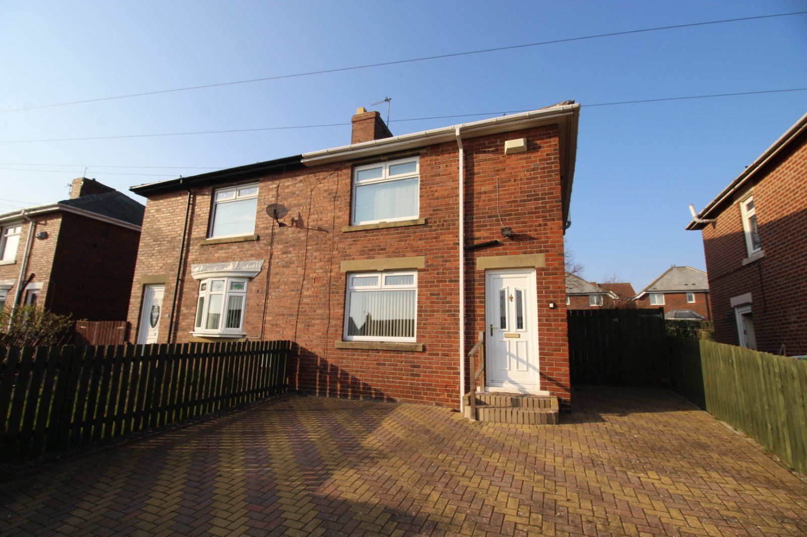 2 bed semidetached house for sale in Wansbeck Avenue, Stanley, Durham