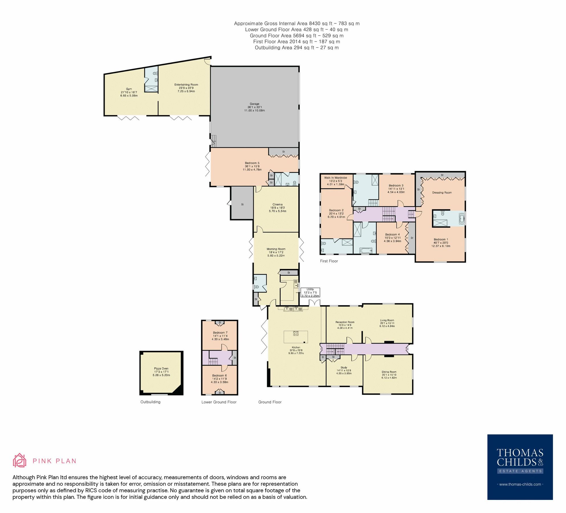 7 bed country house for sale in Great Amwell, Ware, Hertfordshire SG12
