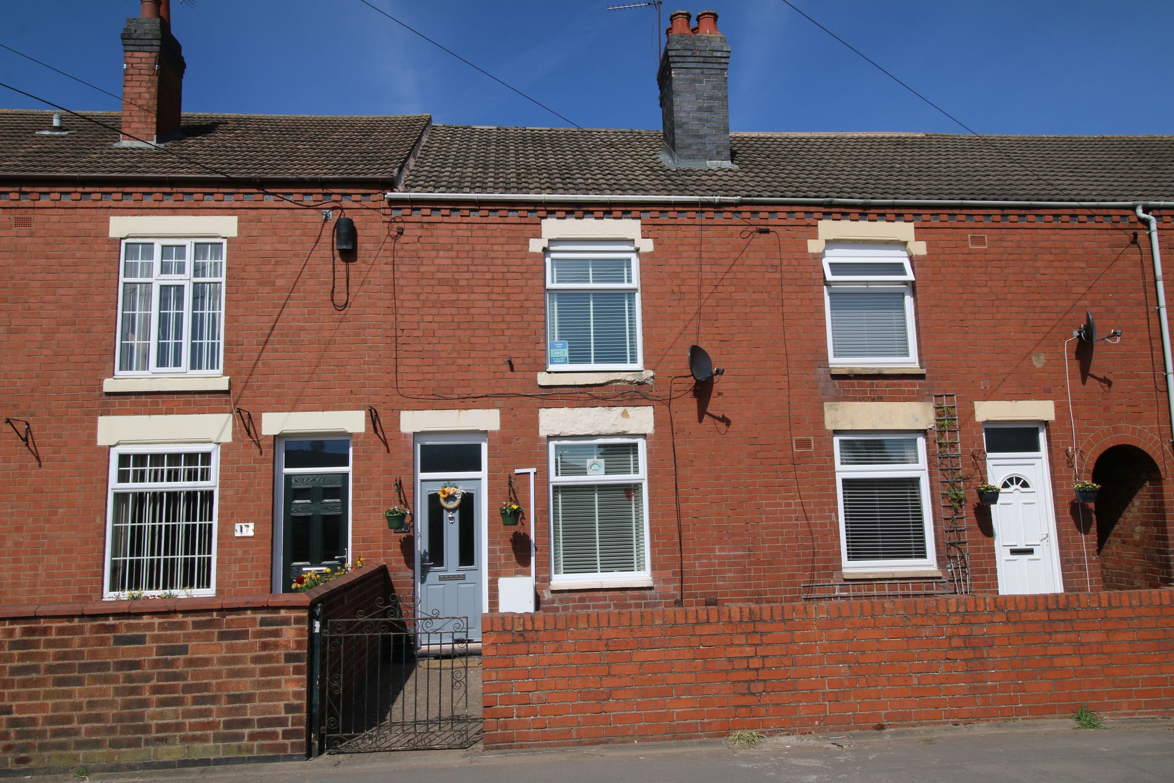 2 bed terraced house for sale in School Road, Bulkington, Bedworth CV12