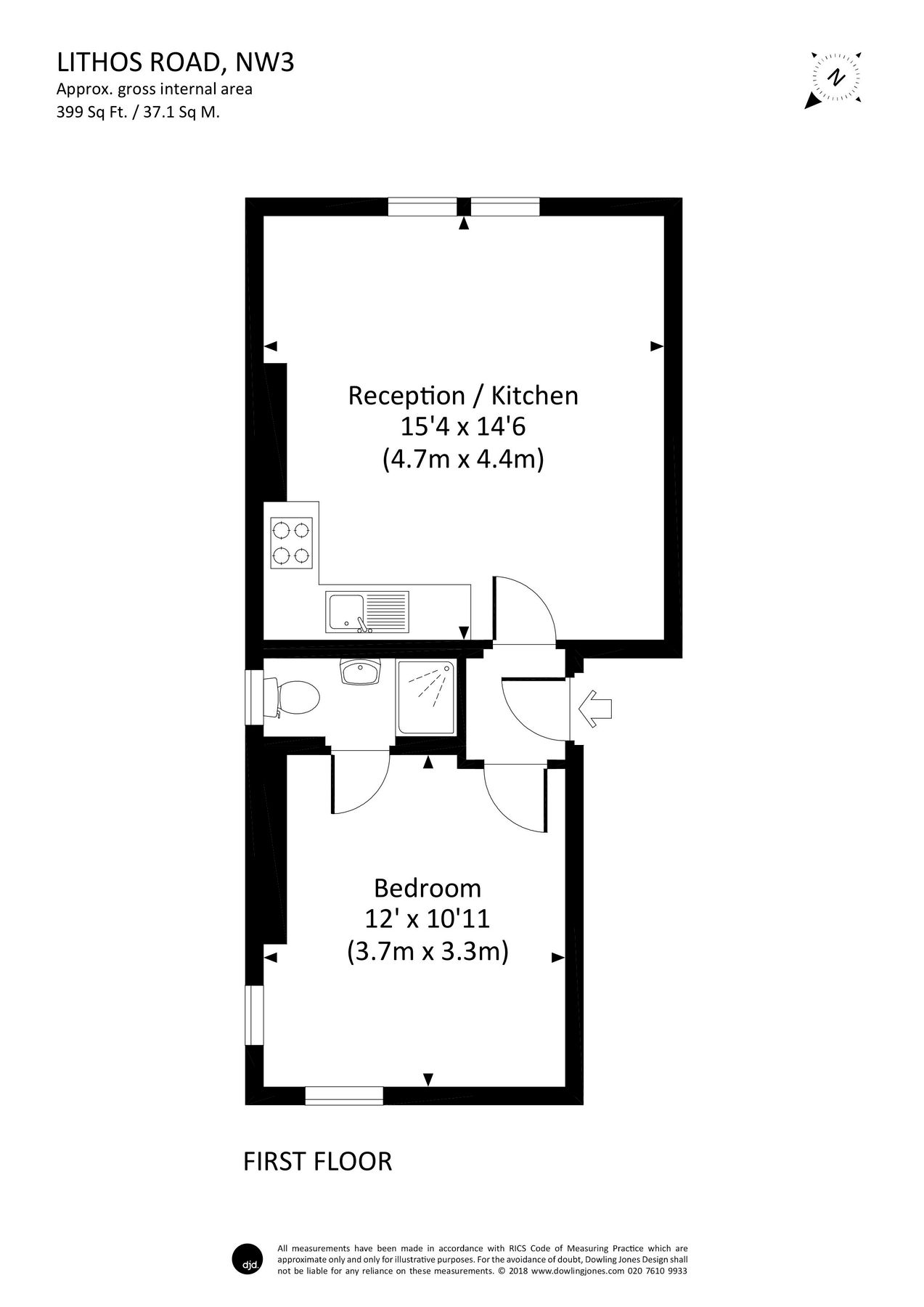 1 bed flat to rent in Lithos Road, West Hampstead NW3 Zoopla