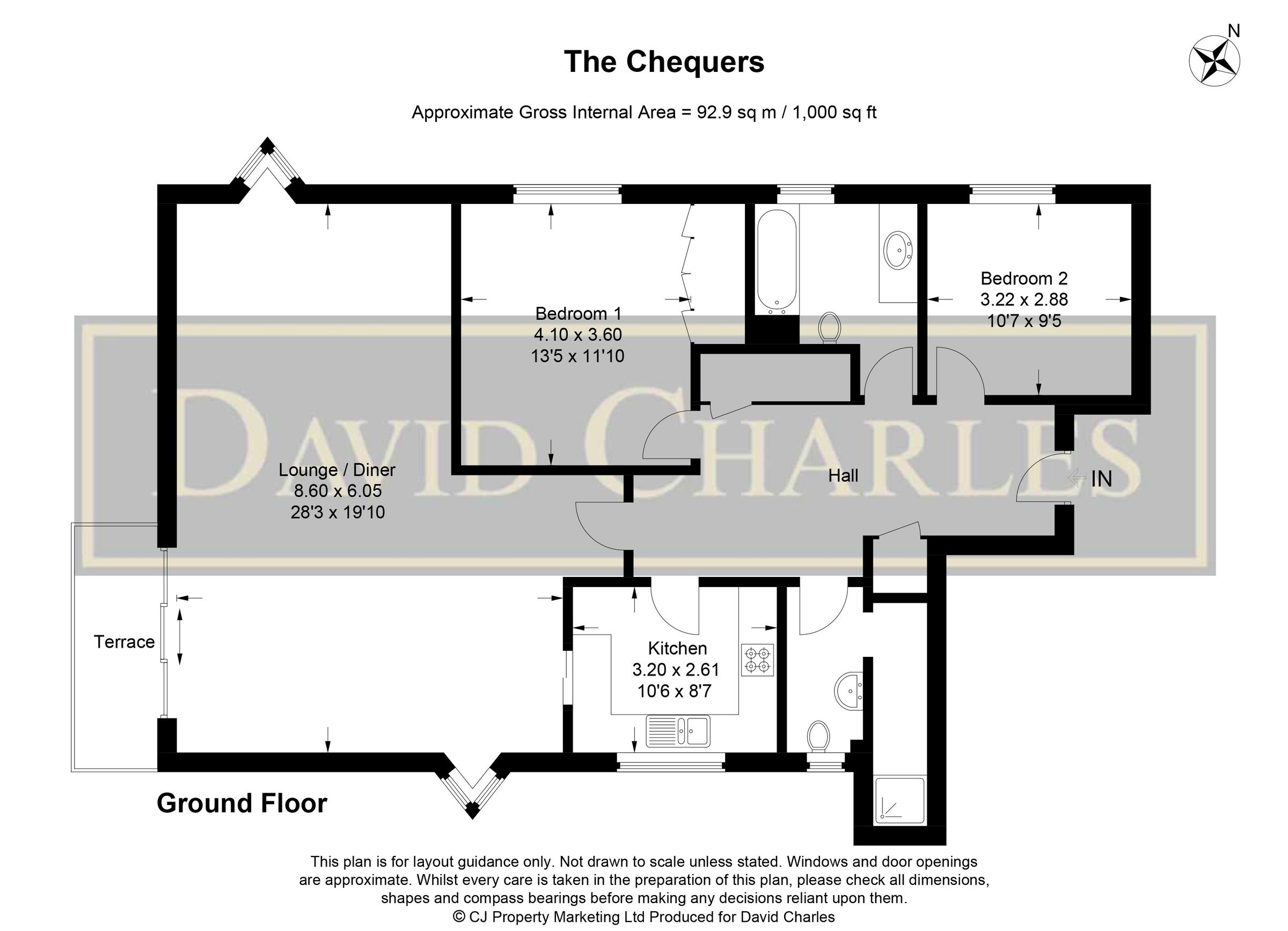 2 bed flat for sale in The Chequers, West End Lane, Pinner HA5 Zoopla