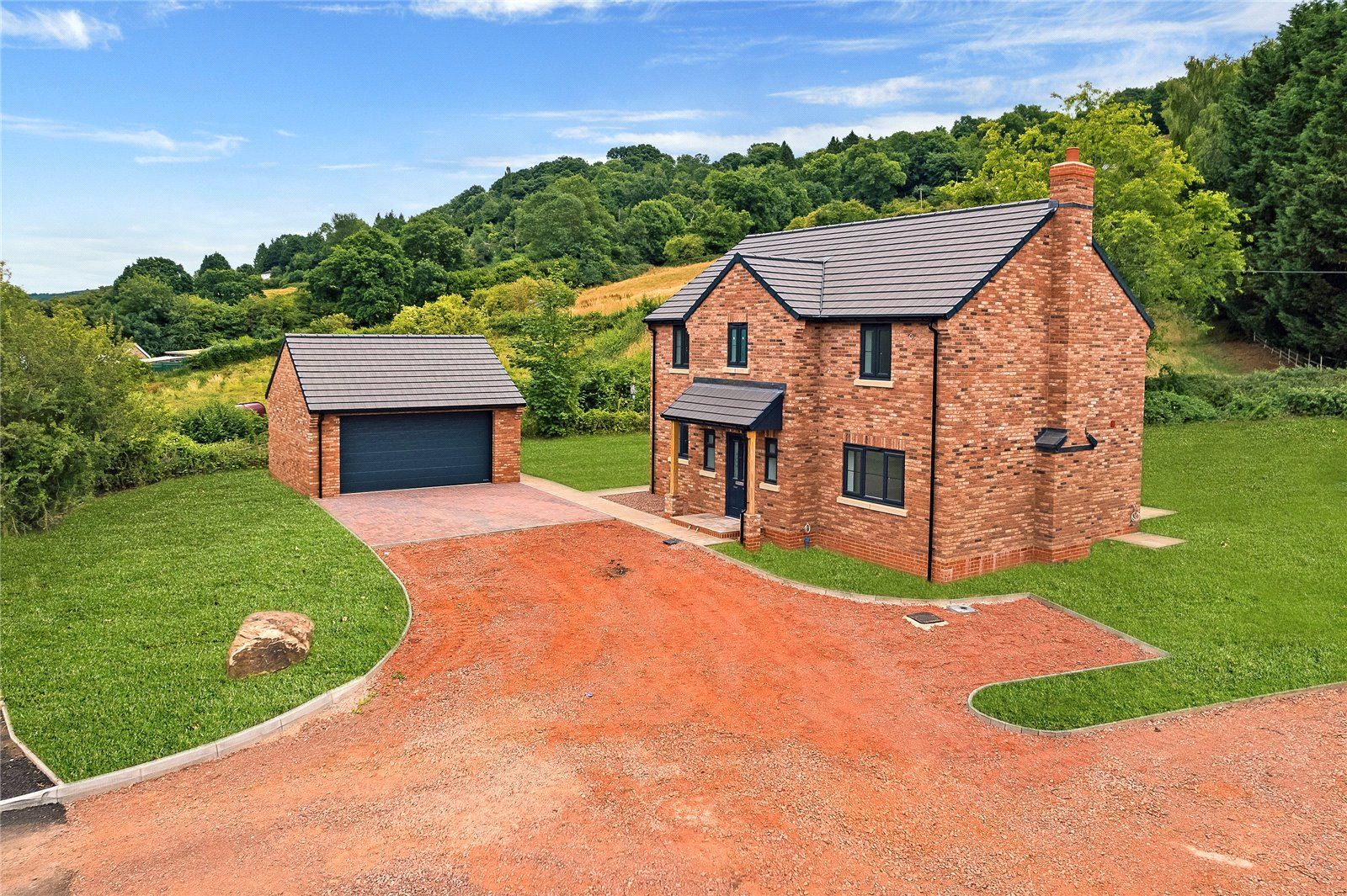 New home, 4 bed detached house for sale in Gilpin Way, Whitchurch, Ross