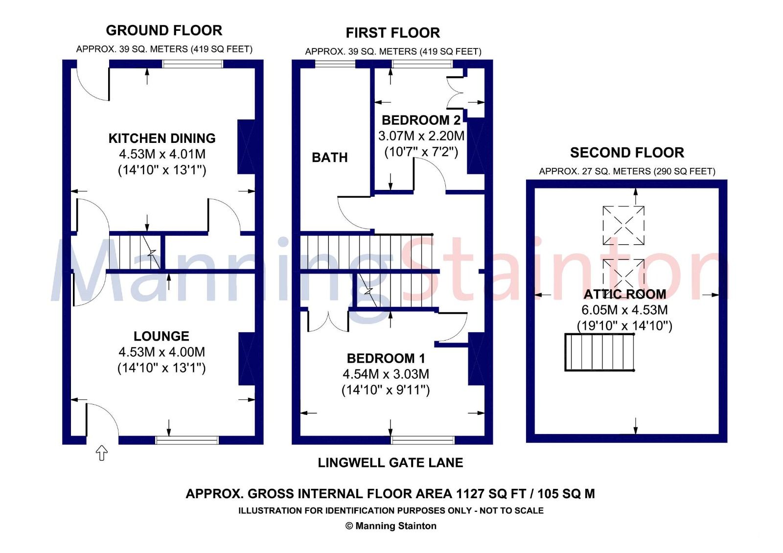 2 bed terraced house for sale in Lingwell Gate Lane, Lofthouse