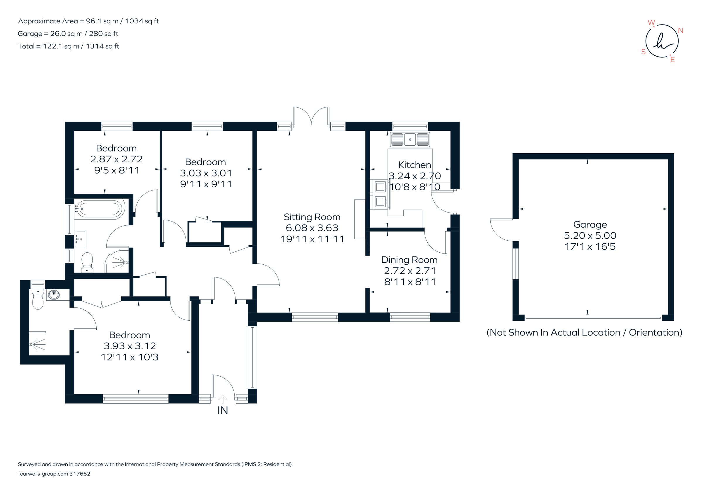 3 bed bungalow for sale in St. Annes Close, Cheltenham, Gloucestershire