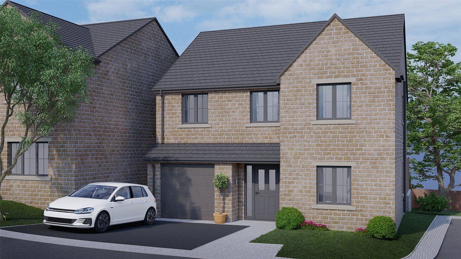 New home, 4 bed detached house for sale in Westfield View, Westfield