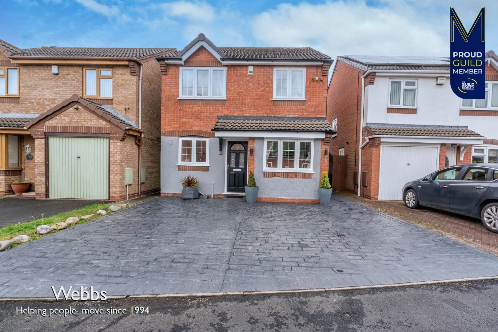 3 bed detached house for sale in Minewood Close, Bloxwich, Walsall WS3