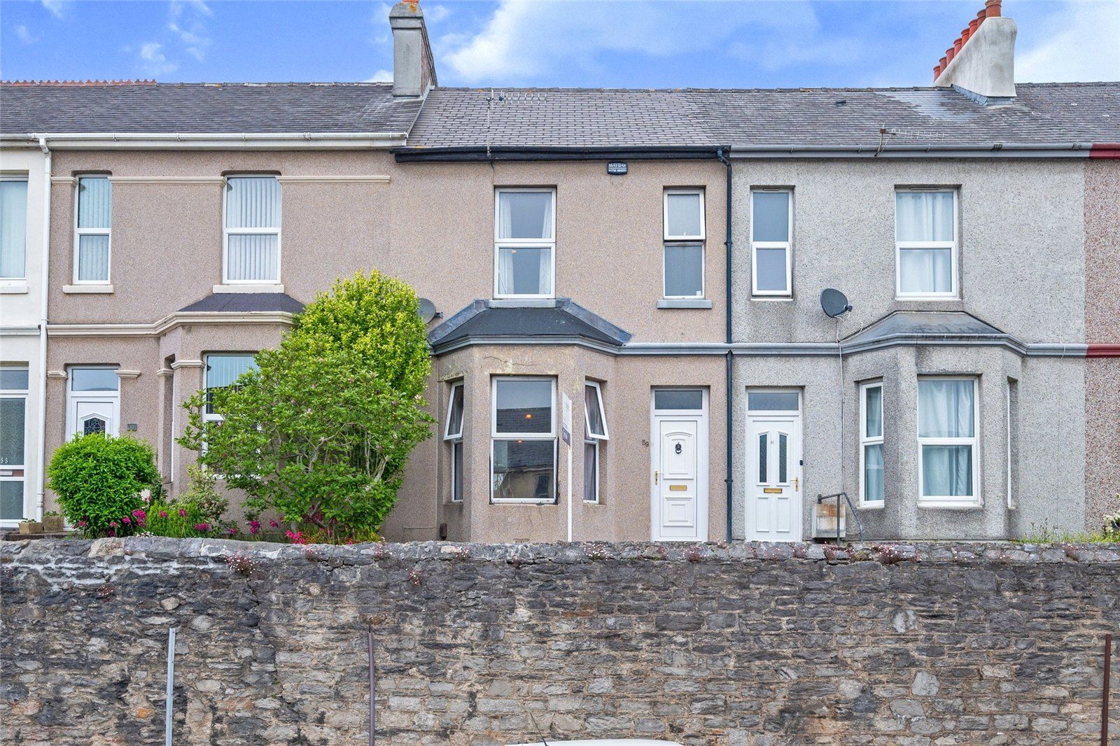 2 bed terraced house for sale in Old Laira Road, Plymouth, Devon PL3
