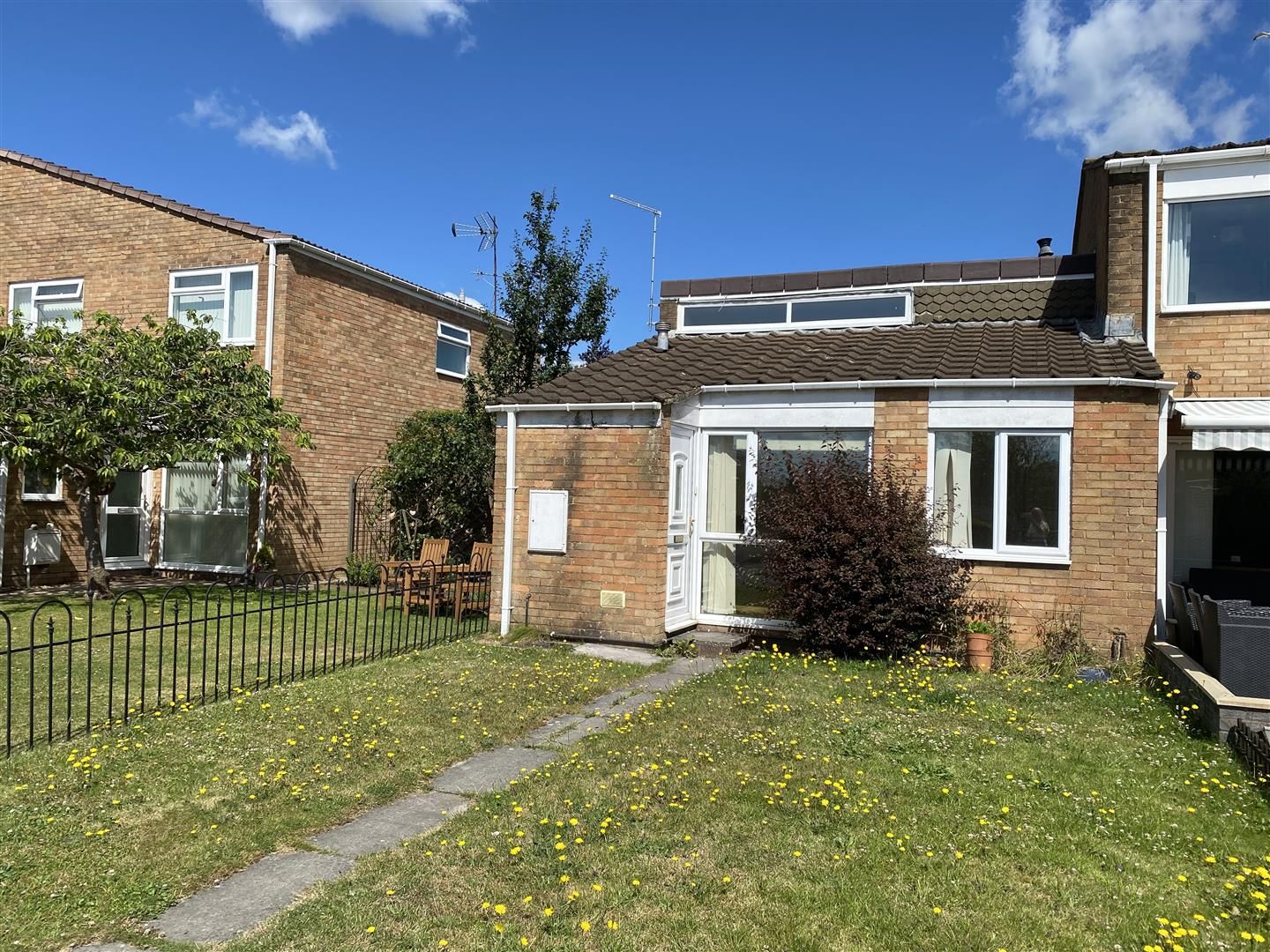 2 bed terraced bungalow for sale in Oak Close, Bulwark, Chepstow NP16