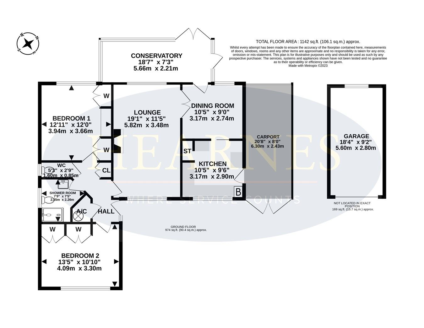 2 bed detached bungalow for sale in Gallows Drive, West Parley