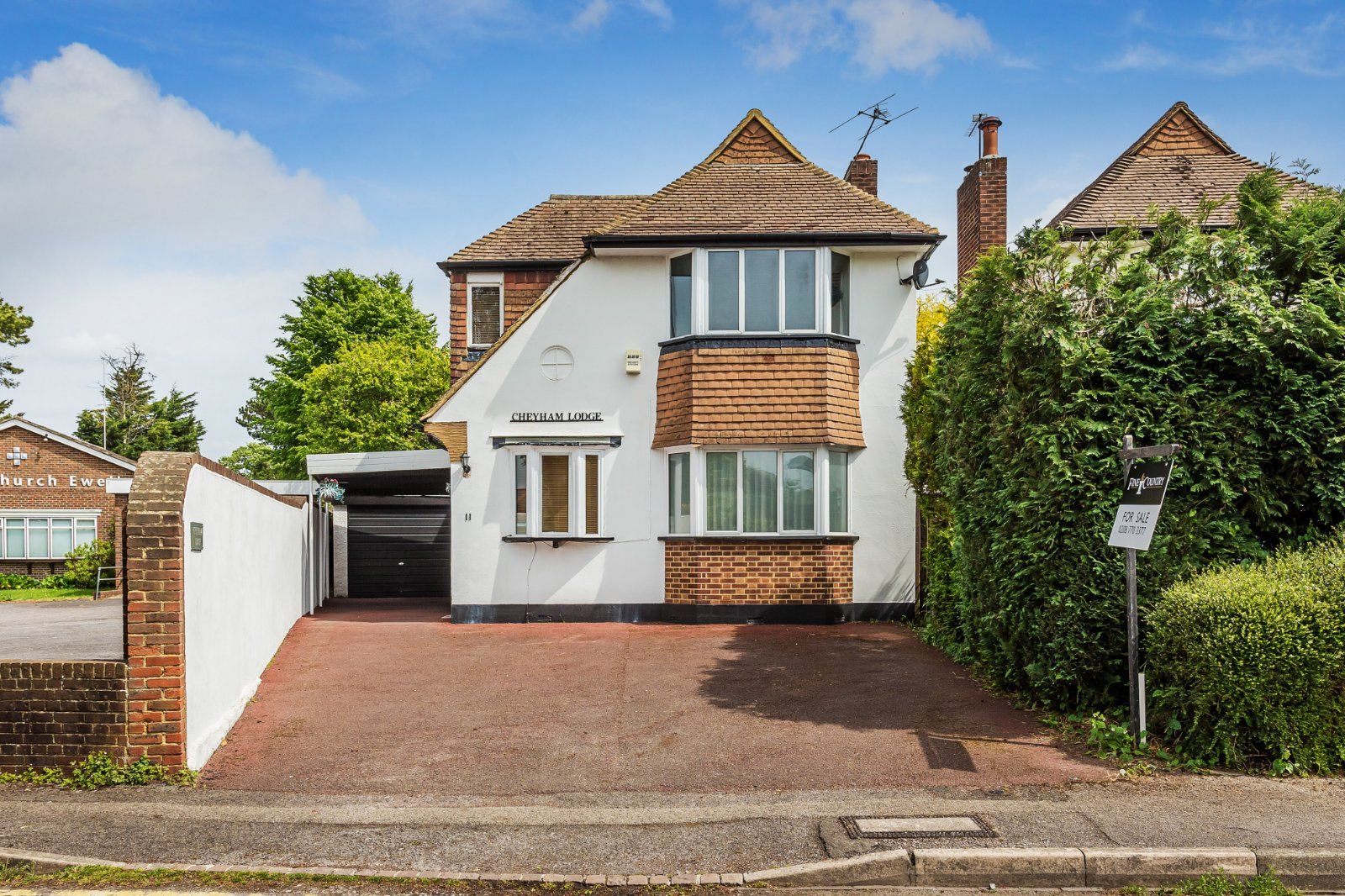 3 bed detached house for sale in Cheam Road, Ewell Village, Epsom