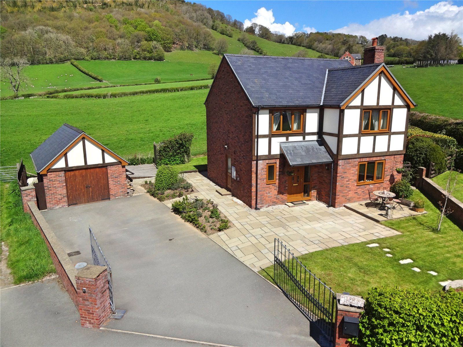 4 bed detached house for sale in Llanwnog, Caersws, Powys SY17 Zoopla