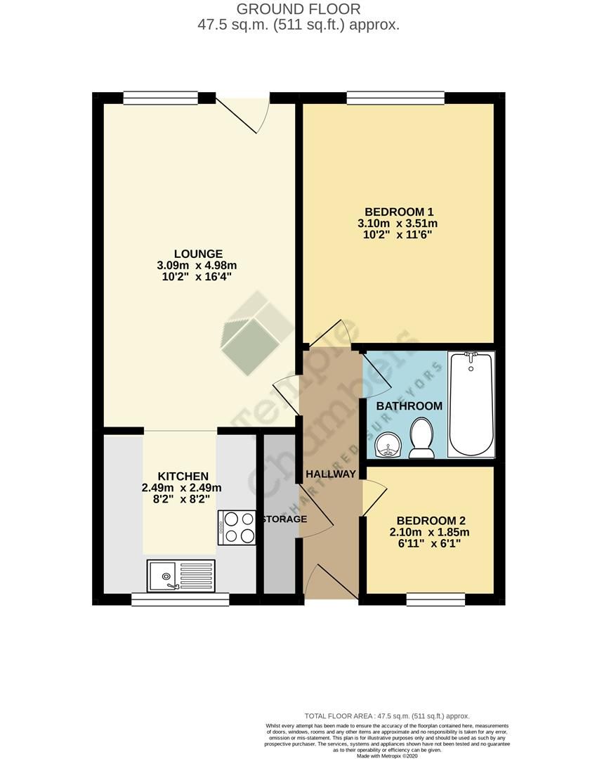 2 bed flat for sale in Wheatcroft, Cheshunt, Waltham Cross EN7 Zoopla