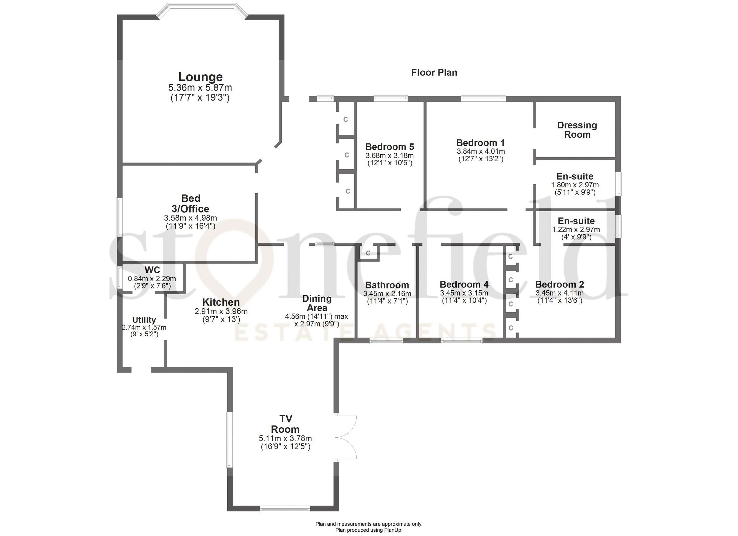 5 bed detached bungalow for sale in The Paddock, Loch Road, Mauchline