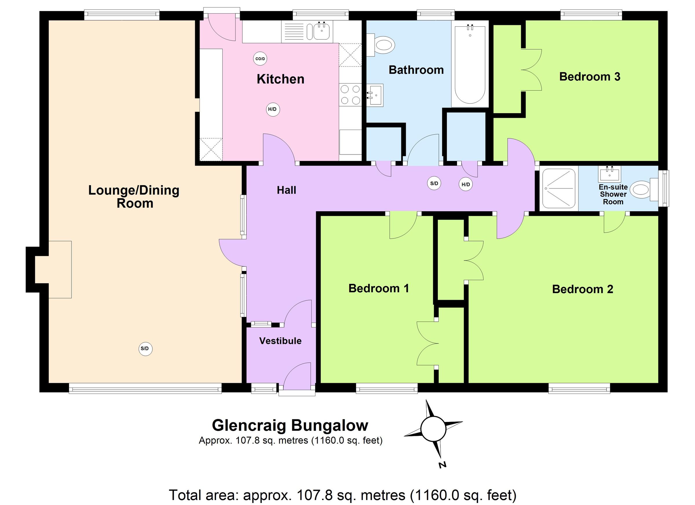 3 bed bungalow for sale in Glencraig Place, Lamlash, Isle Of Arran KA27 Zoopla