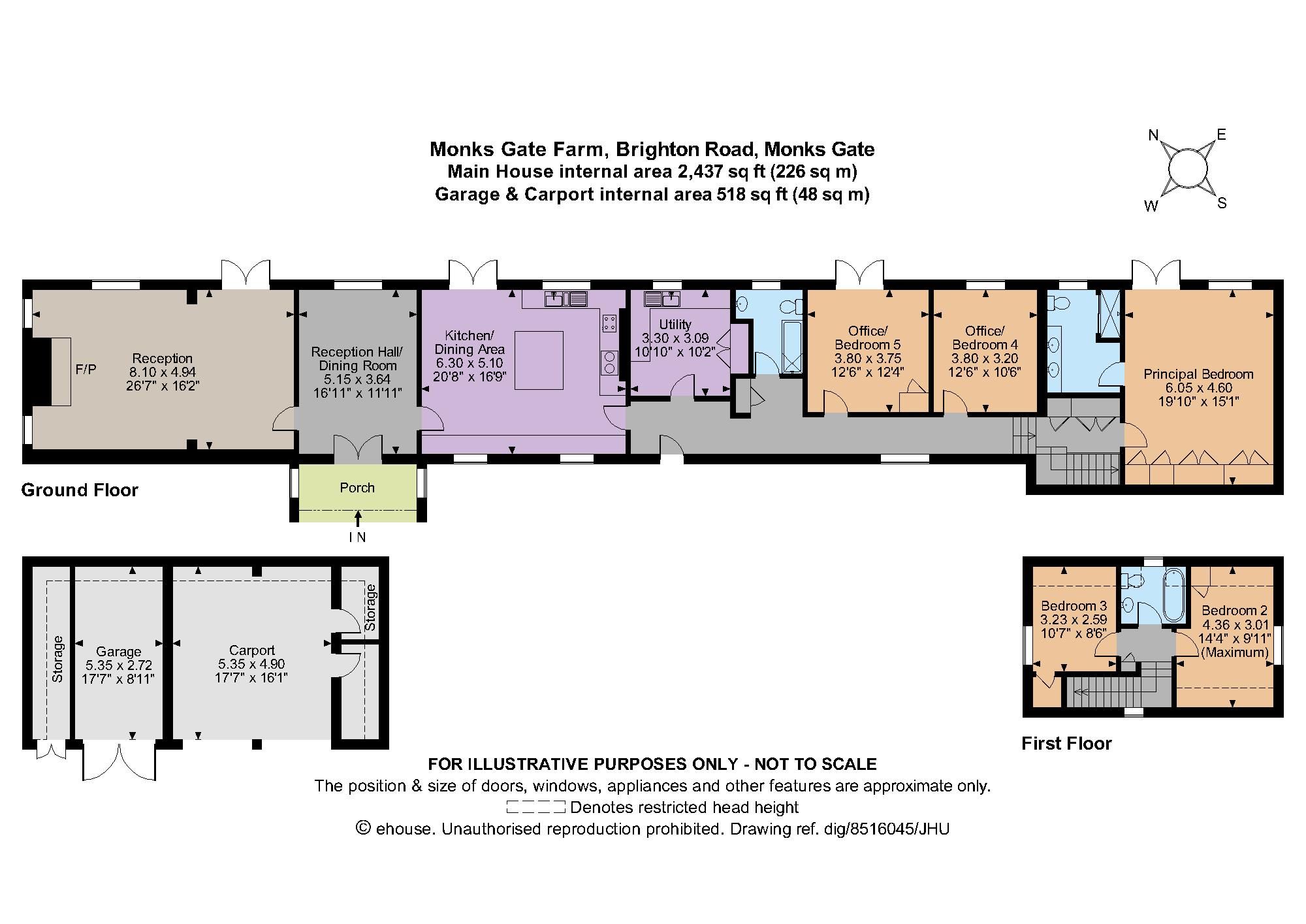 5 bed detached house for sale in Brighton Road, Monks Gate, Horsham, West Sussex RH13 Zoopla