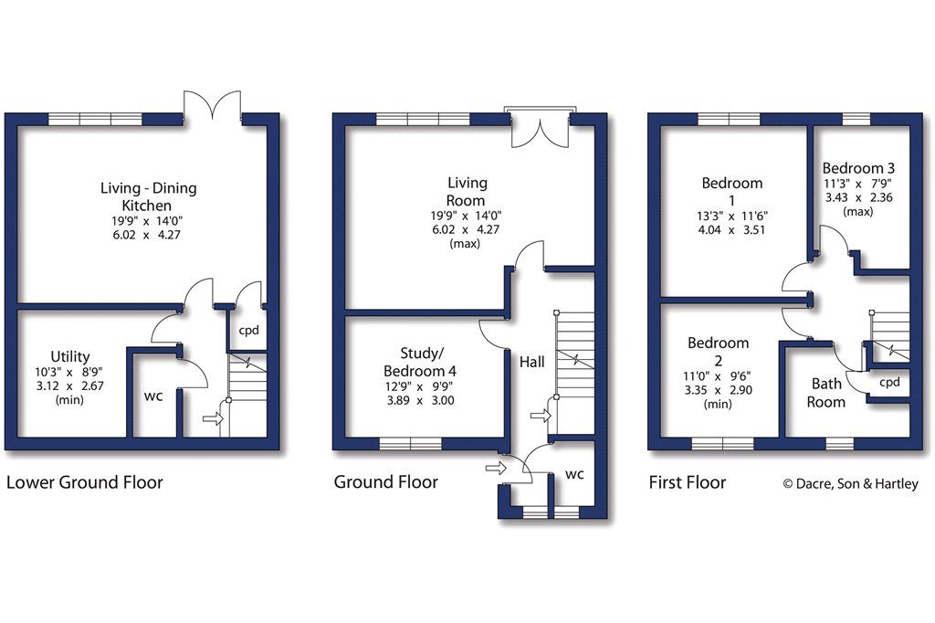 4 bed town house for sale in Moorfield Drive, Oakworth, Keighley, West