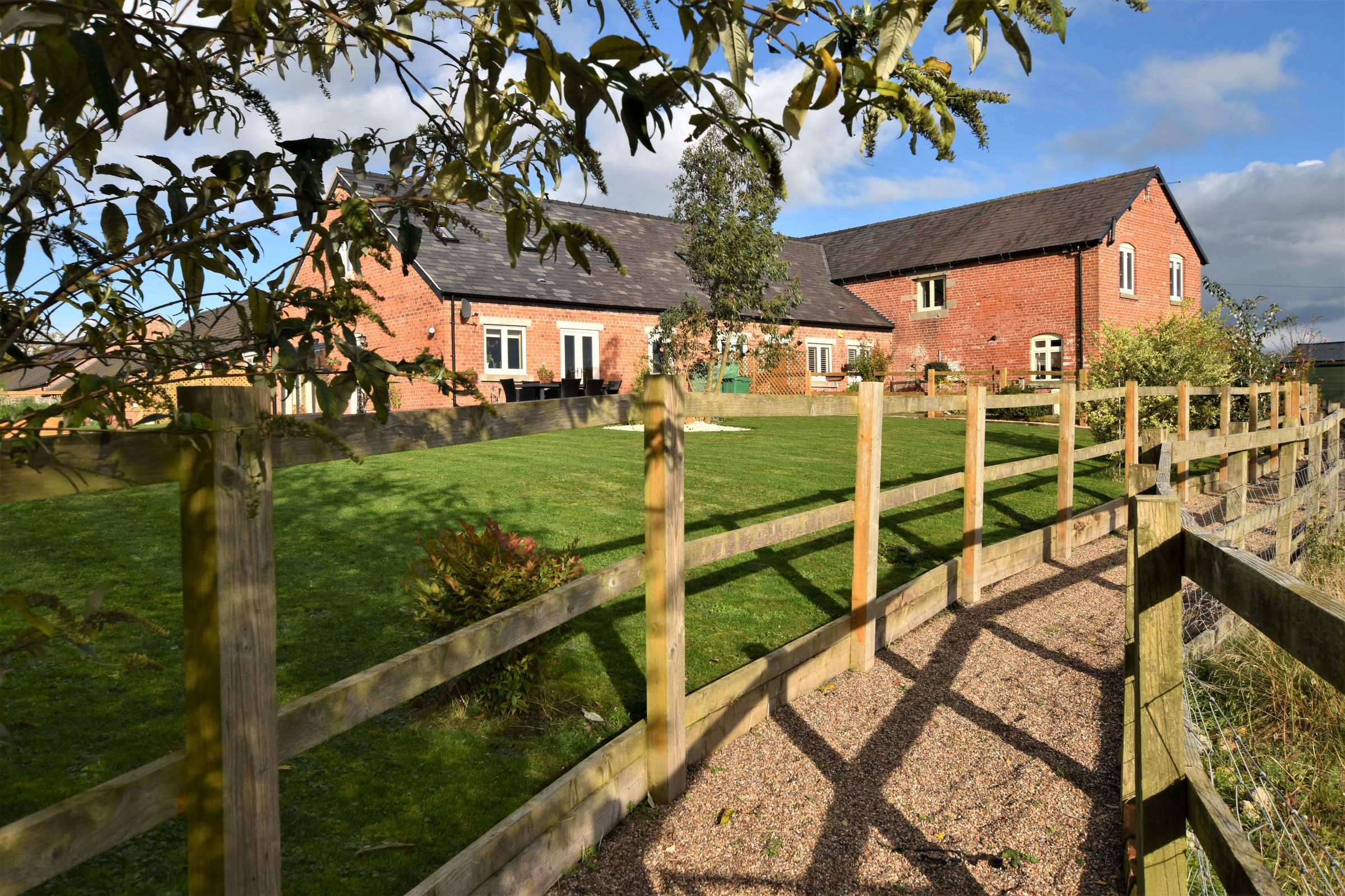 3 bed barn conversion for sale in Adderley Hall Barns, Adderley, Market