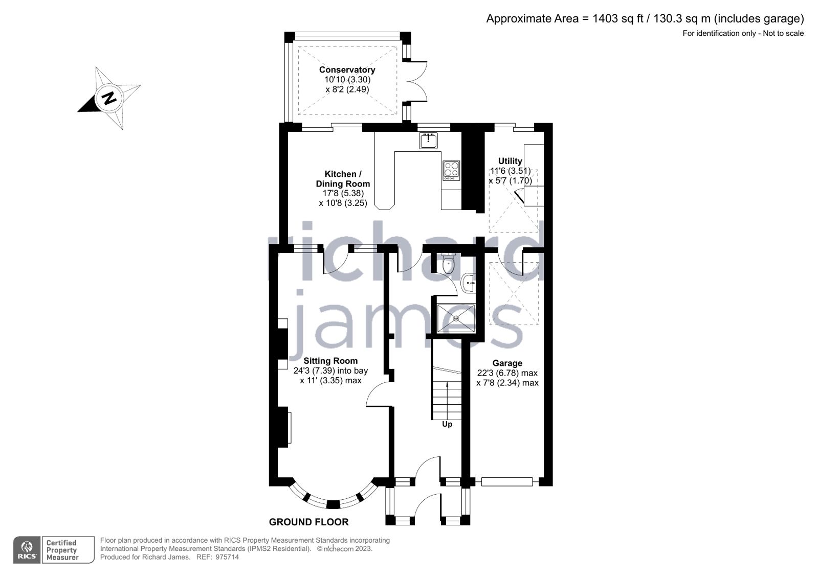 3 bed semidetached house for sale in Campden Road, Old Walcot, Swindon