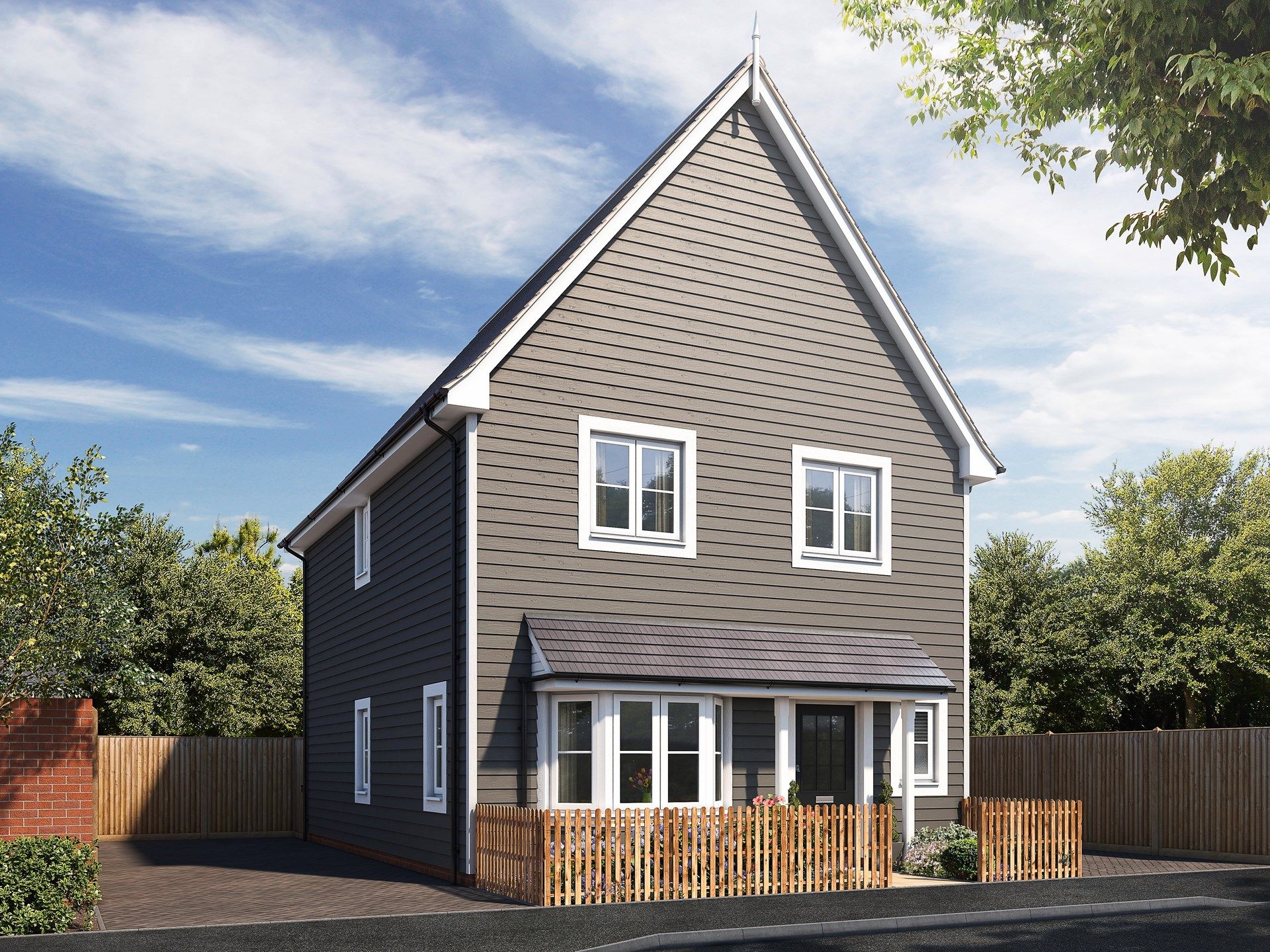 New home, 3 bed detached house for sale in "Drayton ? Detached" at Sheerlands Road