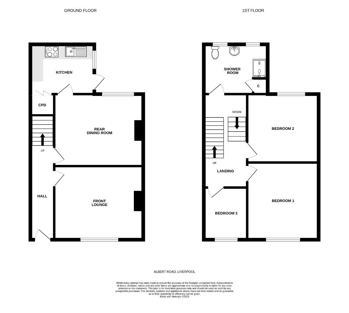 3 bed terraced house for sale in Albert Road, Waterloo, Liverpool L22