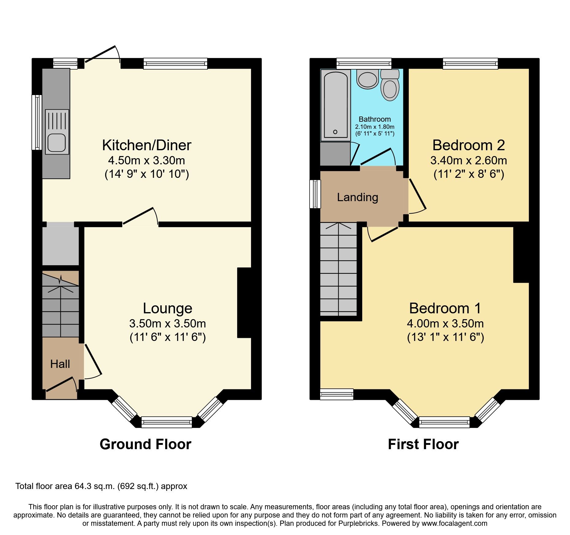 2 bed semidetached house for sale in Barn Lane, Solihull B92 Zoopla