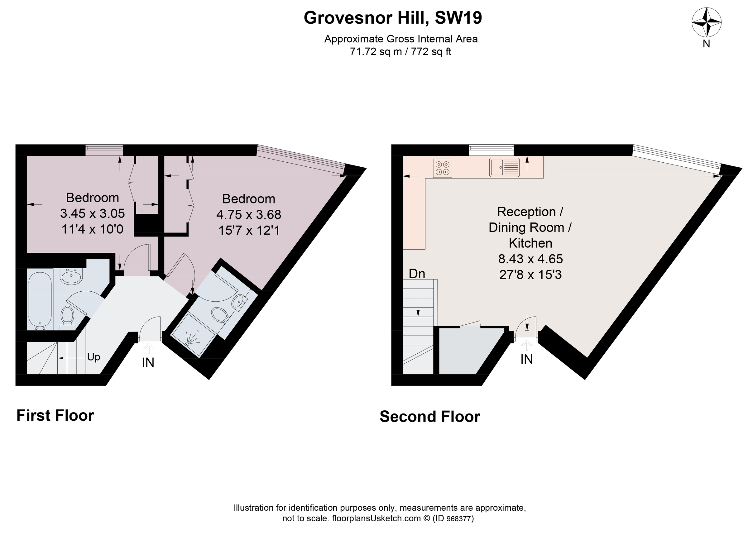 2 bed flat for sale in Grosvenor Hill, Wimbledon Village, London SW19 Zoopla
