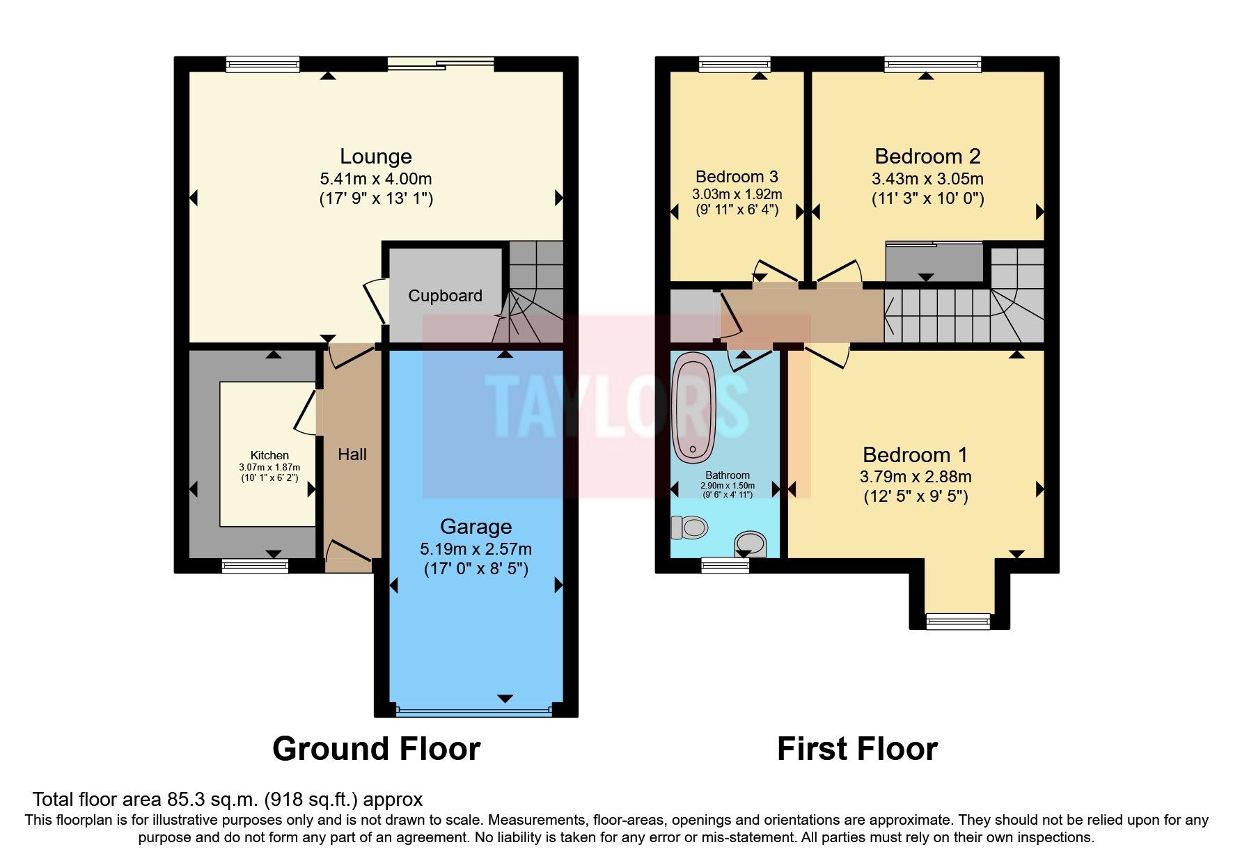 3 bed semidetached house for sale in Hampden Close, Yate, Bristol BS37
