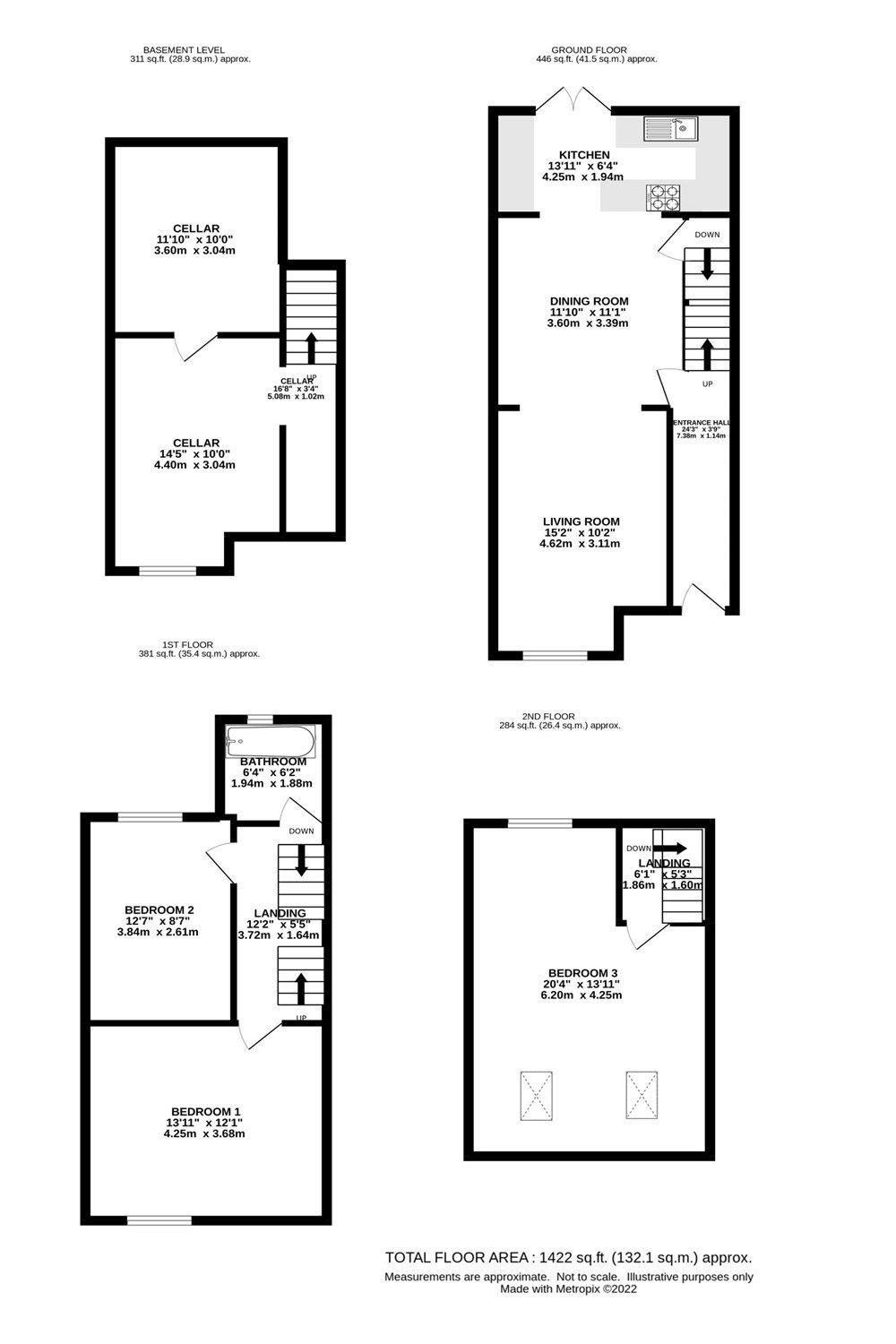 3 bed terraced house for sale in Perrygate Avenue, West Didsbury