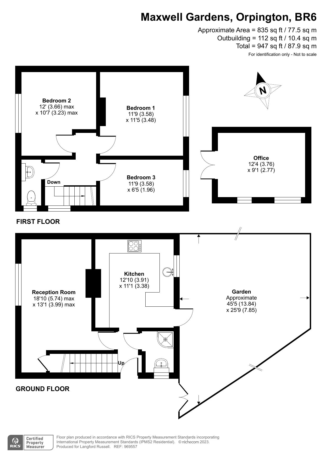 3 bed semidetached house for sale in Maxwell Gardens, Orpington BR6