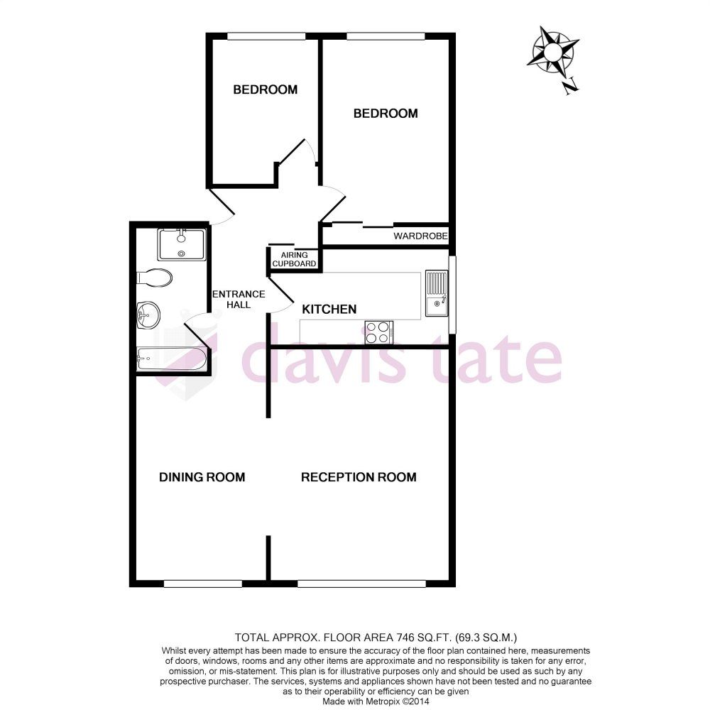 2 bed flat to rent in Hartslock Court, Shooters Hill, Pangbourne