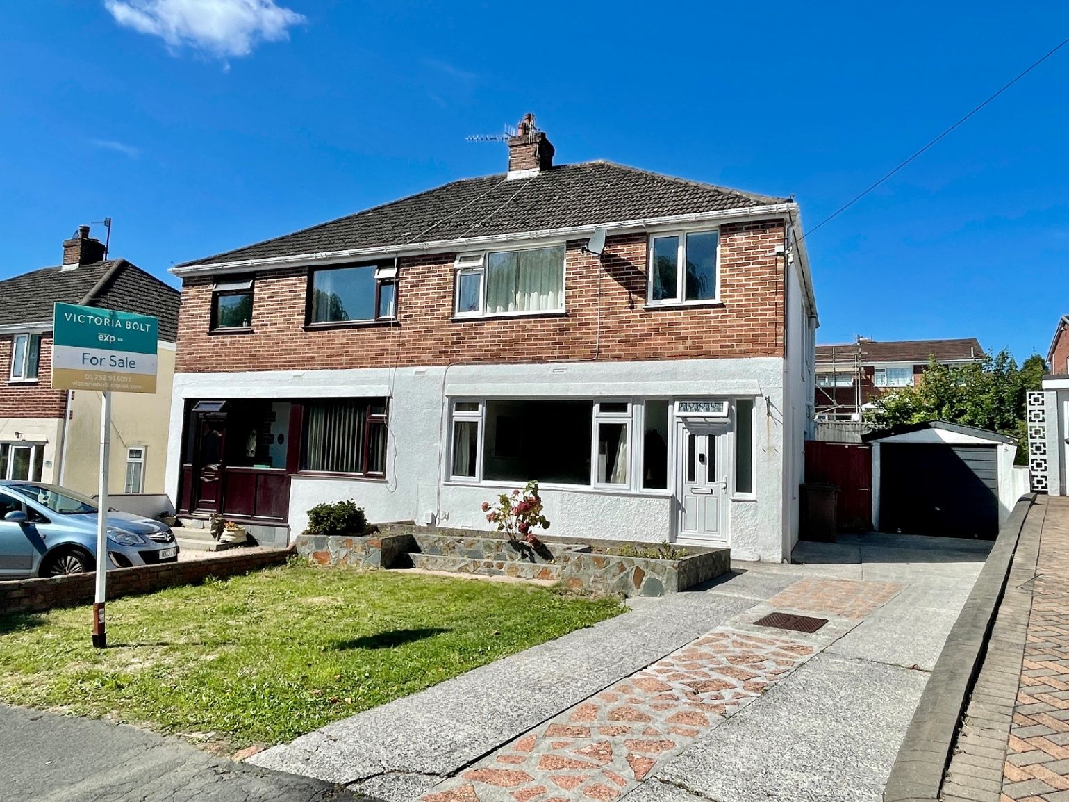 3 bed semidetached house for sale in Larkham Lane, Plympton, Plymouth